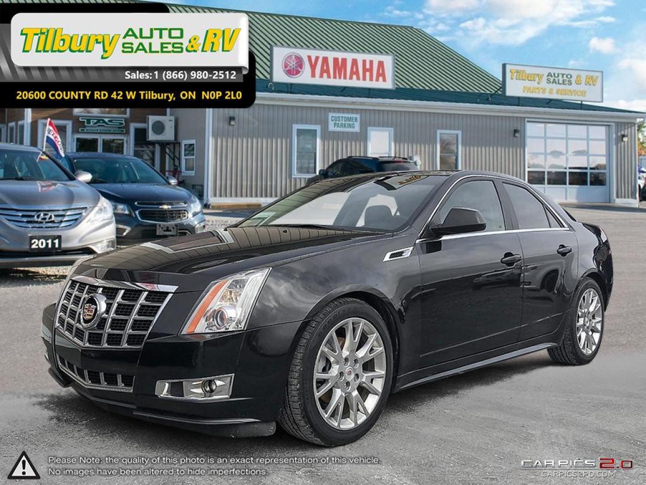 Used 2013 Cadillac CTS Performance Collection. LOW KMS. BOSE SOUND. for sale in Tilbury, ON