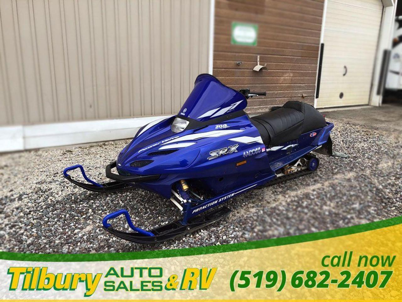 Used 1999 Yamaha SRX 700 RACING BLUE for sale in Tilbury, ON
