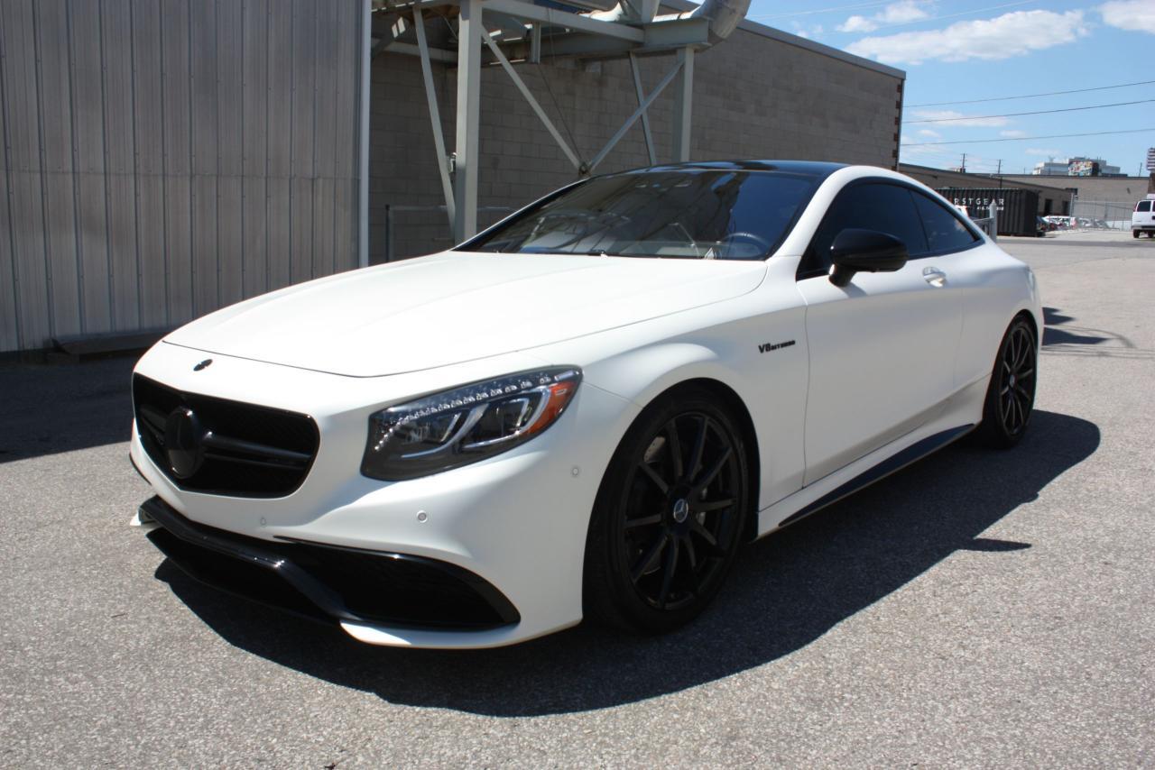 ONE OF A KIND 2017 MERCEDES BENZ S63AMG COMES FULLY EQUIPPED WITH FULL PERFORMANCE, AND LUXURY FEATURES. THIS S63 COUPE COMES WITH THE CLEANEST CASHMERE MAGNO WHITE EXTERIOR, WHICH IS PAIRED EXCELLENTLY WITH THE HAND STITCHED DESIGNO INTERIOR INCLUDING THE AMG STEERING WHEEL. FOLLOWED WITH HEATED, AND COOLED-WIDE ADJUSTABLE SEATS THAT COME WITH 6 DIFFERENT MASSAGE SETTINGS. THIS ONE OF A KIND S63 ALSO COMES EQUIPPED WITH NIGHT VISION PACKAGE, BACKED UP WITH LUXURIOUS SWAROVSKI CRYSTAL LIGHTING PACKAGE. THIS VEHICLE ALSO COMES WITH PERFORMANCE PACKAGE, WHICH INCLUDES CERAMIC BRAKES, AND 20INCH FORGED BLACK ALLOYS. THE TECHNOLOGY PACKAGE THAT BACKS UP THE S63 INCLUDES 360 DEGREE CAMERA, SELF DRIVE ASSIST, SELF PARK ASSIST, BLIND SPOT SENSORS, ADAPTED CRUISE CONTROL, AND MUCH MORE. 

iNTERESTED? ALLOW US TO SHOW YOU THE BEST CUSTOMER EXPERIENCE! CONTACT US PHONE TOLL FREE AT 1-855-350-1313 OR 647-350-1313, VIA EMAIL AT AACANADAINC@GMAIL.COM, ONLINE AT WWW.AACANADAINC.COM OR COME VISIT US AT 417 SIGNET DRIVE, NORTH YORK ON M9L1V3.
