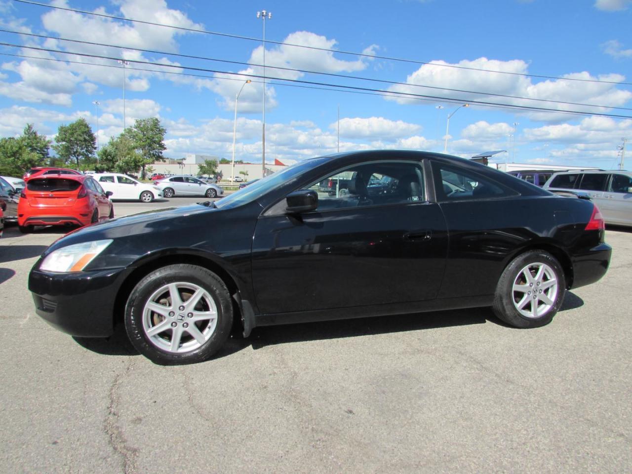 Used 2003 Honda Accord EX V6 coupe Auto Alloys Sunroof Leather Certified 2Yr Warranty for sale in Milton, ON
