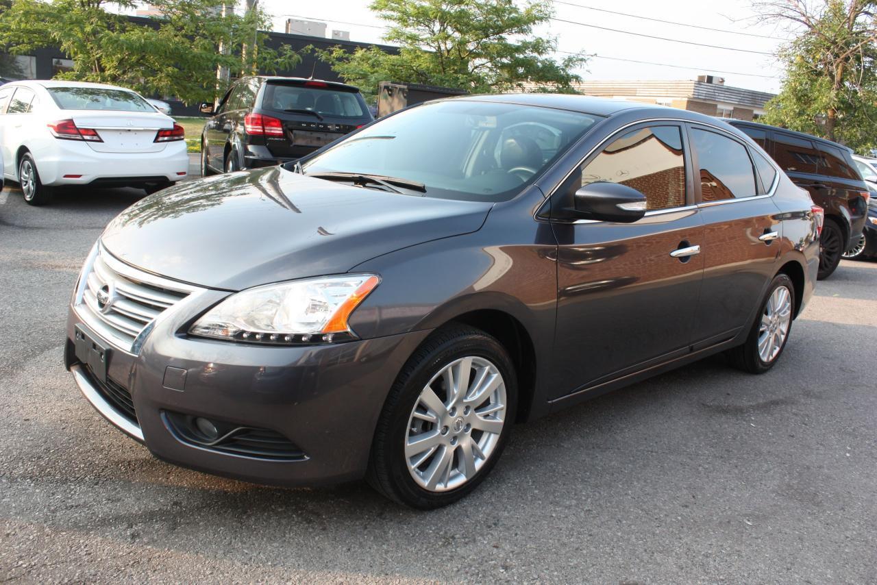 Used 2015 Nissan Sentra SL | LEATHER | SUNROOF | NAVI | PUSH START for sale in Etobicoke, ON