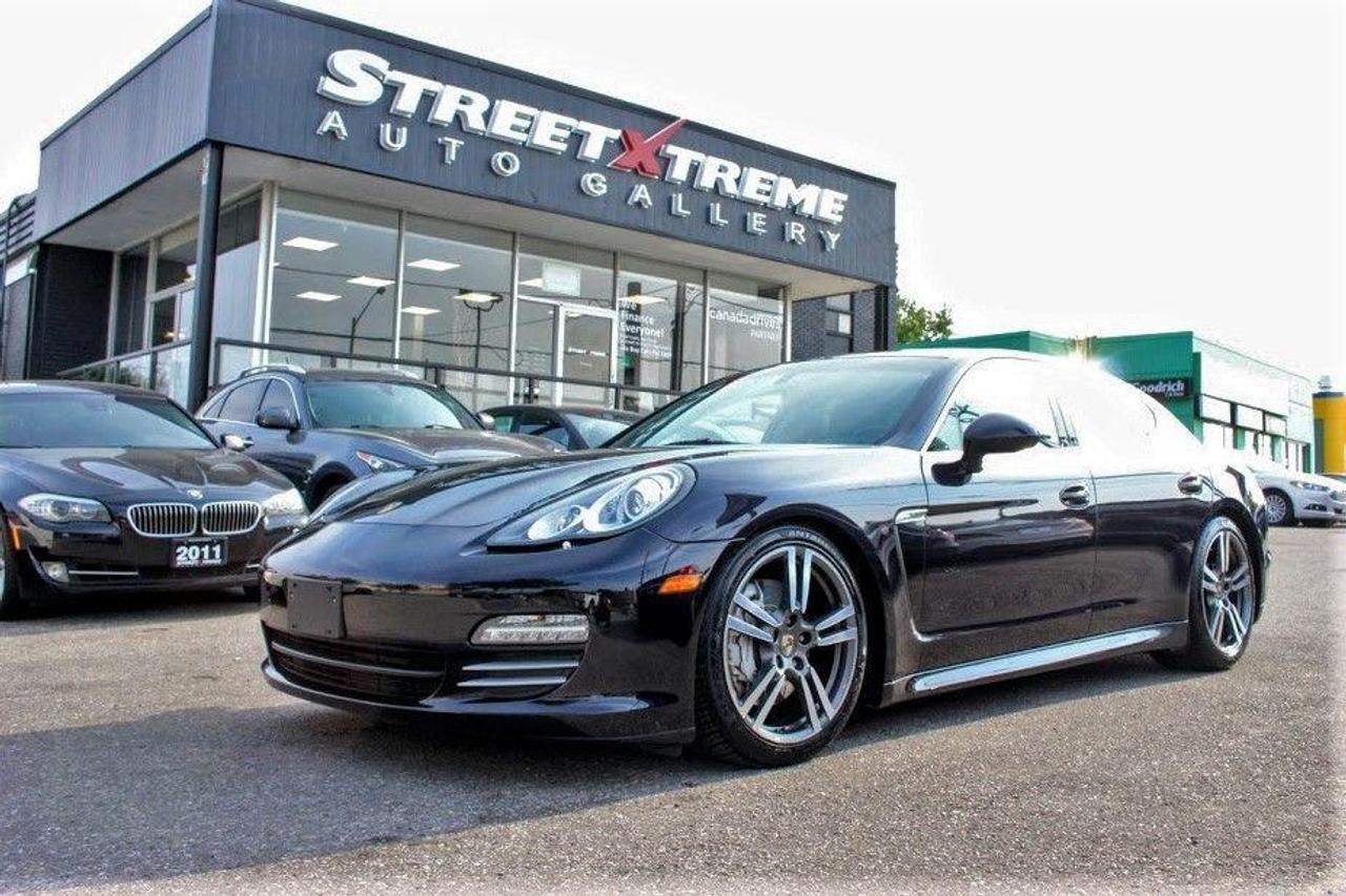 <p><span style=font-size: small;>**A WHEEL BALANCE, ALIGNMENT, & OIL CHANGE IS INCLUDED IN EVERY CERTIFIED VEHICLE**</span></p>
<p><span style=font-size: small;>&nbsp;</span></p>
<p><span style=font-size: small;>Finance this vehicle for as little as $466.35 bi-weekly for 60 months at 4.99% A.P.R (estimated finance rate) with $0 down subject to approvals for a total cost of borrowing of only $6951.63. Call 905.554.8628 for more details and conditions.</span></p>
<p><span style=font-size: small;>&nbsp;</span></p>
<p><span style=font-size: small;>The monthly payment on the vehicle has been calculated only for the purpose of comparison and is not an offer to provide a loan. This comparison is based on the bi-weekly payment of 60 months for all 2012 car models at at 4.99% APR, excluding licensing and additional fees. The APR rate applied is only an estimate, which maybe below or above the rate you actually receive.</span></p>
<p><span style=font-size: small;>&nbsp;</span></p>
<p><span style=font-size: small;><span style=color: #222222; font-family: arial, sans-serif;>This Porsche Panamera</span><span style=color: #222222; font-family: arial, sans-serif;>&nbsp;line includes seven variations, from the &ldquo;base&rdquo; model with rear-drive and a 300-horsepower 3.6-liter V6, to the Turbo S with a 550-horsepower twin-turbo 4.8-liter V8 and not so much a performance envelope as a performance shipping crate. Prices range from around $75K to well over twice that.</span></span></p>
<p><span style=font-size: small;>WARRANTY COVERAGE can be added at an additional cost. StreetXtreme offers a wide range of coverages to suit all your needs. We are also an authorized service centre for all our warranty companies for your convenience. A true one-stop-shop!</span></p>
<p><span style=font-size: small;>&nbsp;</span></p>
<p><span style=font-size: small;>&nbsp;</span></p>
<p><span style=font-size: small;>This vehicle will come SAFETY CERTIFIED & FULLY DETAILED</span></p>
<p><span style=font-size: small;>HST + LICENSING EXTRA</span></p>
<p><span style=font-size: small;>&nbsp;</span></p>
<p><span style=font-size: small;>We are an OMVIC & UCDA member so buy with confidence and more importantly... a PEACE OF MIND.</span></p>
<p><span style=font-size: small;>&nbsp;</span></p>
<p><span style=font-size: small;>&nbsp;</span></p>
<p><span style=font-size: small;>StreetXtreme strives to purchase our vehicles at the lowest cost so we can retail it for the lowest price. We spend quality time doing our research to make sure our prices are competitive and for this reason, our prices are HAGGLE FREE. Thank you for understanding.</span></p>
<p><span style=font-size: small;>&nbsp;</span></p>
<p><span style=font-size: small;>&nbsp;</span></p>
<p><span style=font-size: small;>CALL NOW at (905) 554-8628 - Press #1 for Sales Department OR you can also call:</span></p>
<p><span style=font-size: small;>Kevin @ (647) 927-8780</span></p>
<p><span style=font-size: small;>Tommy @ (416) 720-7721</span></p>
<p><span style=font-size: small;>Nathan @ (647) 575-8892</span></p>
<p><span style=font-size: small;>&nbsp;</span></p>
<p><span style=font-size: small;>&nbsp;</span></p>
<p><span style=font-size: small;>For more details in regards to financing, please visit: https://www.streetxtreme.ca/financing-landing/</span></p>
<p><span style=font-size: small;>To view our full inventory list, please visit: https://www.streetxtreme.ca/vehicles/</span></p>
<p><span style=font-size: small;>&nbsp;</span></p>
<p><span style=font-size: small;>&nbsp;</span></p>
<p><span style=font-size: small;>StreetXtreme Auto Gallery</span></p>
<p><span style=font-size: small;>5829 Hwy 7 East</span></p>
<p><span style=font-size: small;>Markham, Ontario</span></p>
<p><span style=font-size: small;>L3P 1A5</span></p>
<p><span style=font-size: small;>(905) 554-8628 Ext. 1</span></p>
<p><span style=font-size: small;>&nbsp;</span></p>
<p><span style=font-size: small;>&nbsp;</span></p>
<p><span style=font-size: small;>StreetXtreme Street Extreme StreetExtreme Street Xtreme</span></p>