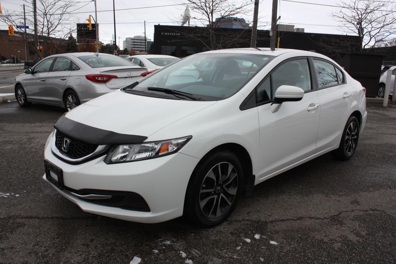 2015 HONDA CIVIC EX COMES WITH FULL POWER GROUP OPTIONS, SUNROOF, PUSH START, SMART ACCESS, SIDE CAMERA+BACKUP CAMERA, BLUETOOTH, ALLOY WHEELS, POWER WINDOWS AND LOCK AND MUCH MUCH MORE THIS VEHICLE COMES FULLY CERTIFIED, E-TEST AND ADMIN FEES ALL INCLUDED IN THE PRICE, FOR MORE INFO PLEASE CONTACT US AT 1855-350-1313 

AT AA Canada INC. all of our vehicles come with a Safety Standard Certificate, Emission test plus HST. CARPROOF will be provided at the dealership ALL TRADE INS WELCOME. We also provide warranty packages and financing rates starting at 4.5% all credits types GOOD OR BAD CREDIT! Interested? We are here to serve you, call us at Toll free 1-855-350-1313 or 647-350-1313 email us at aacanadainc@gmail.com or visit us online at www.aacanadainc.com