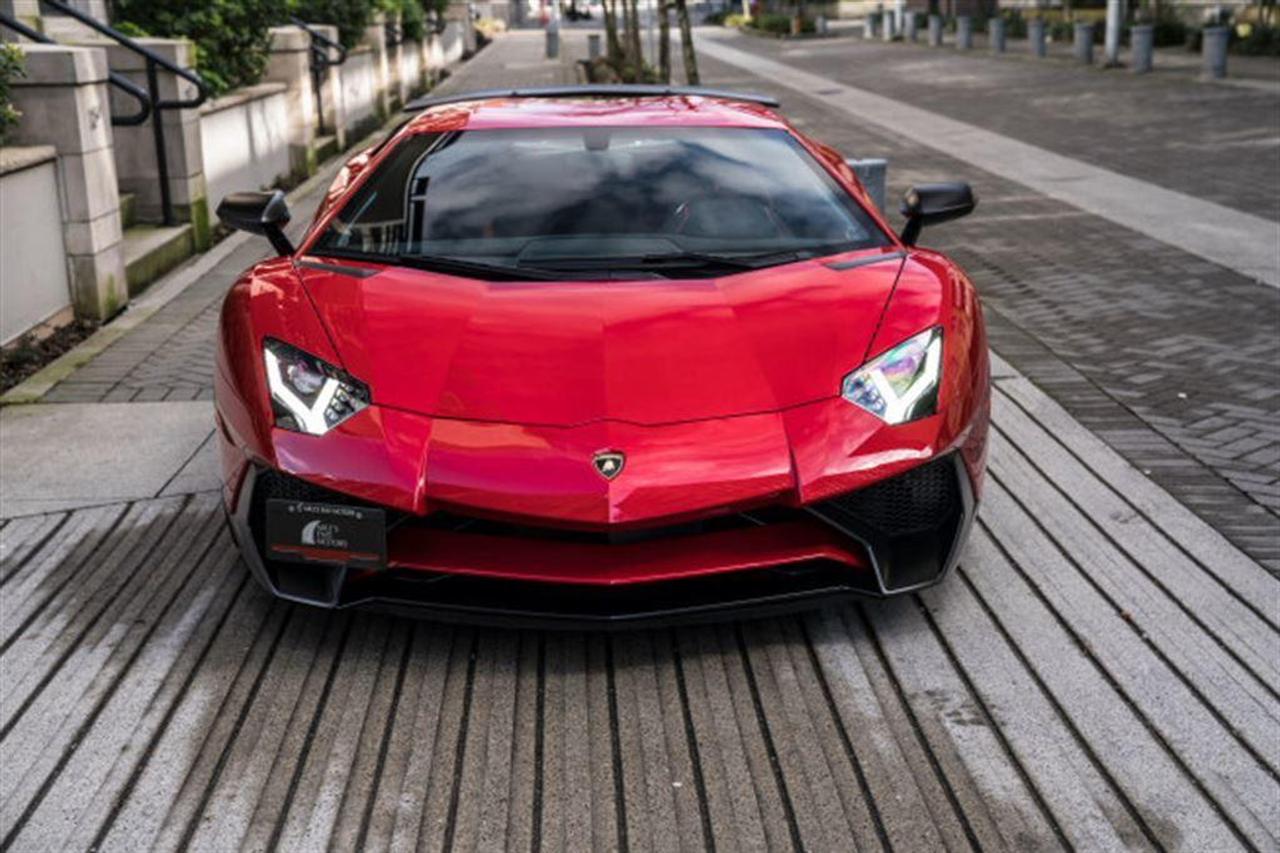 <p>2016 Lamborghini Aventador SV. Only 2200 KMs. Yours for $629,000.</p>