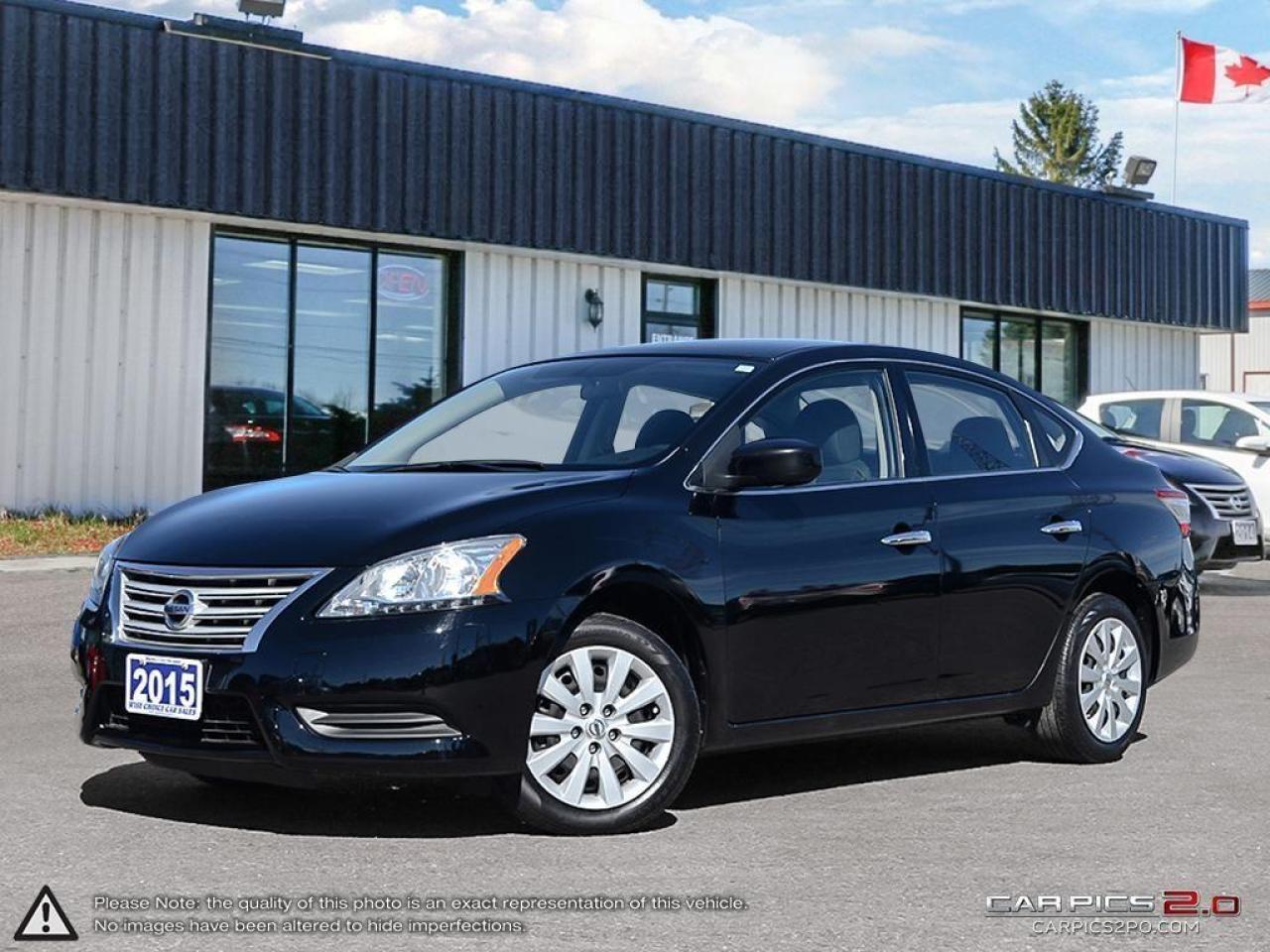 Used 2015 Nissan Sentra S,ECO+SPORT MODE,B.TOOTH,USB,ACCIDENT FREE for sale in Campbell River, BC