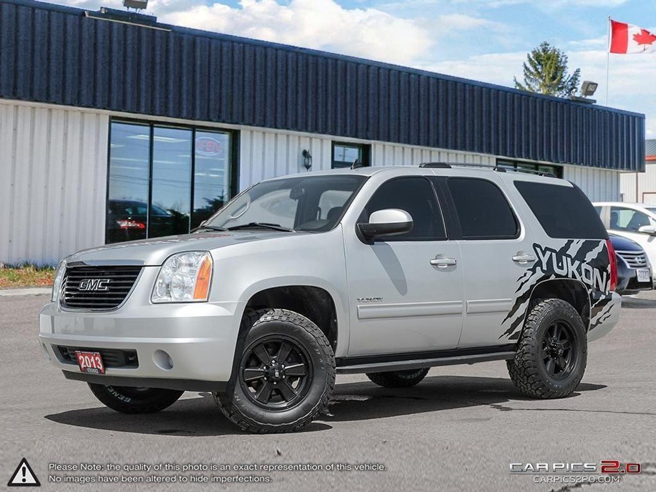 Excellent condition 5.3L 4X4 Yukon with tow package,8 seats,new rims and tires,running boards,remote starter,dual climate control,rear air and heat,power drivers seat,cruise control,a/c,satellite radio,steering wheel controls,auto lights,abs,traction control,side airbags,window and child safety locks.