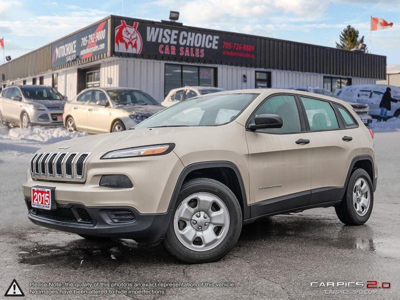 Used 2015 Jeep Cherokee Sport,4X4,REMOTE START,HEATED SEATS+S/WHEEL,.TOOTH for sale in Ottawa, ON