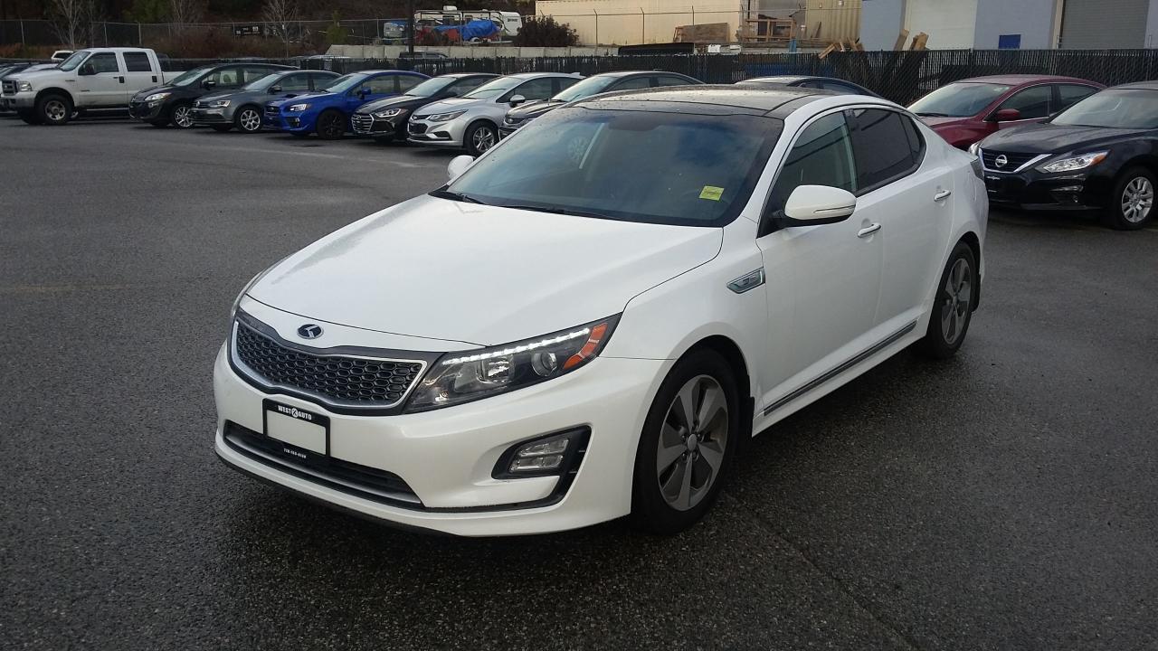 Used 2014 Kia Optima Hybrid for sale in Parksville, BC