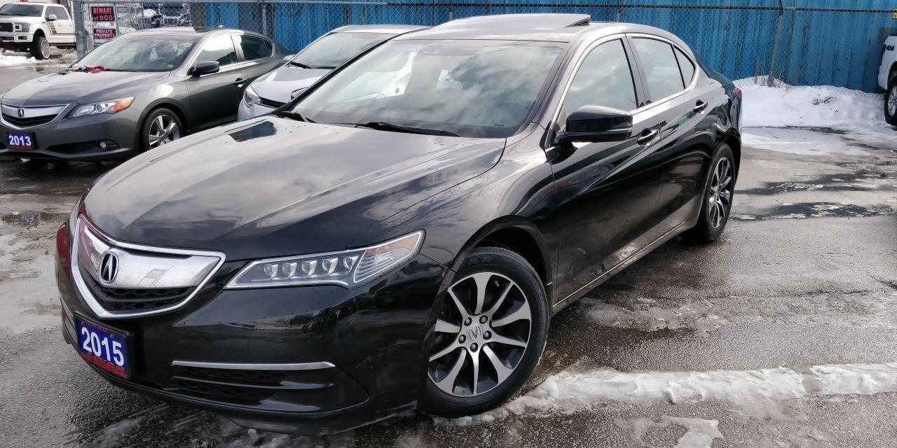 Used 2015 Acura TLX NAVI LEATHER SUNROOF for sale in Brampton, ON