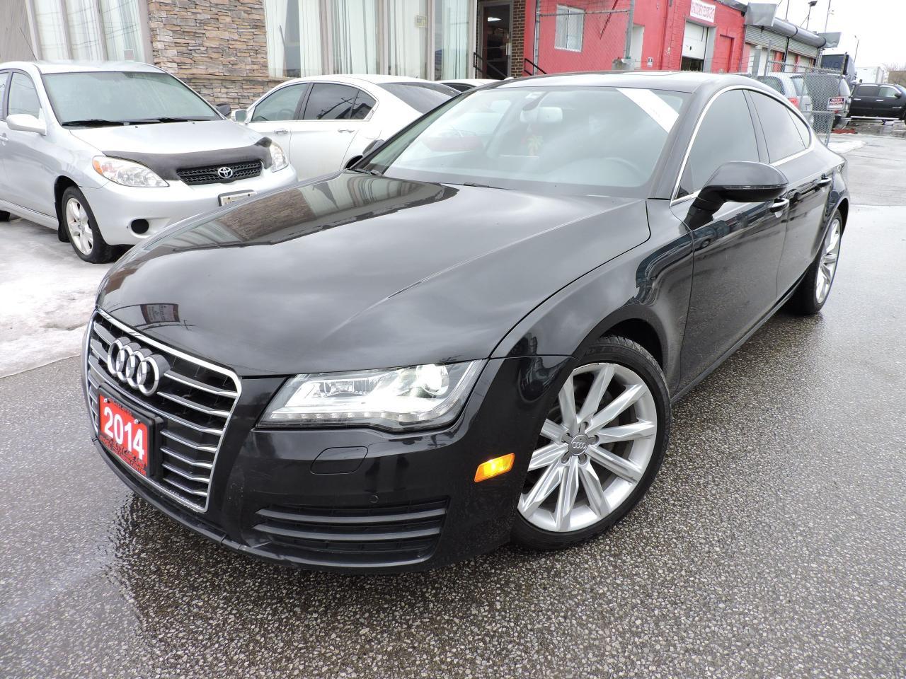 2014 Audi A7 QUATTRO TDI, ROOF, PUSH BUTTON START, HEATED SEATS, HEATED STEERING WHEEL, PARKING SENSORS AND MORE!

Superior Auto Group Inc. is a family owned and operated business. OPEN 7 DAYS A WEEK. With over 25 combined years of experience in the auto industry we strive to give you the best service possible. All our inventory is priced aggressively to match or beat pricing offered by local competition. NO HIDDEN FEES, NO HASSLE, NO HAGGLE, just the BEST PRE-NEGOTIATED PRICING.
We also service what we sell. With an in-house automotive service repair shop. 

*** ALL VEHICLES CARPROOF VERIFIED! Financing available for all types of credits. Rates starting from only 4.99% O.A.C.***
All vehicles can be Certified & E-Tested for an additional $499, if not Certified & E-Test then as per OMVIC Regulations the vehicle is deemed to be not drivable, not e-tested, and not certified.

PROUDLY SERVING GTA AND NEIGHBORING CITIES SUCH AS; Brampton, Toronto, Mississauga, Vaughn, Richmond hill, Maple, Markham, New Market, Oakville, Barrie, Milton, Orangeville, Guelph, Scarborough, North York,Pickering, Ajax, Whitby, Kingston, Ottawa, Windsor, Waterloo, Kitchener, London, Brantford, Bradford and more!

SUPERIOR AUTO GROUP INC
69 EASTERN AVE, BRAMPTON ON SUITE 203
L6W 1X9

CALL OR TEXT AMAN @ 647-922-7575