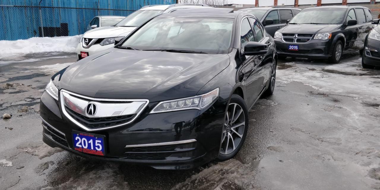 Used 2015 Acura TLX SH AWD NAVI LEATHER SUNROOF for sale in Brampton, ON