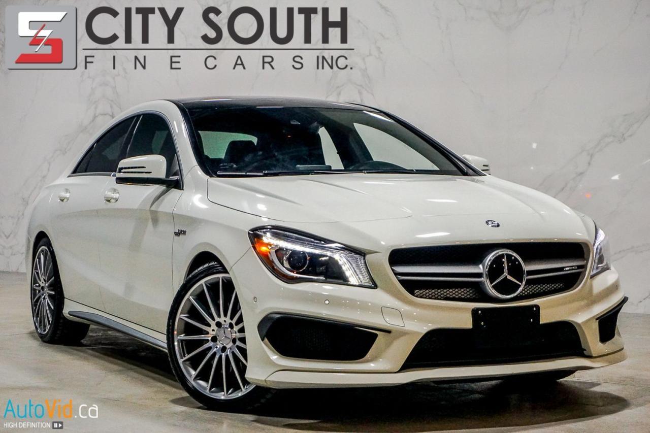 <p>This Mercedes-Benz CLA45 AMG is both practical for all year and sporty. 100% Canadian Vehicle with a clean history report! The power and sound this vehicle makes, typical of AMG, will keep you smiling day after day!</p>
<div style=color: #222222; font-family: Arial, Helvetica, sans-serif; font-size: small;>NO CHARGE OIL CHANGES FOR FIRST 12 MONTHS!!!(only at City South Fine Cars inc. 575 Keele St, Toronto)</div>
<div style=color: #222222; font-family: Arial, Helvetica, sans-serif; font-size: small;>No appointment required!</div>
<div style=color: #222222; font-family: Arial, Helvetica, sans-serif; font-size: small;>For questions or inquiries during holidays or on Sundays please call at 647-988-4797</div>
<p>Call us at 416-787-8500 or 647-988-4797 to schedule an appointment or come on by our showroom at 575 Keele st, Toronto to see this vehicle in person and discuss all of our options.&nbsp;</p>
<p>Warranty available on all vehicles! Keep your peace of mind with our range of warranty options starting from just 3 months up to 4 years! Every warranty we provide is fully insured and Canada wide. Credit protection options are available as well, peace of mind&nbsp; is what we strive for here.</p>
<p>Financing available! Good credit? Bad credit? No credit? Bankruptcy? New to the country?&nbsp;</p>
<p>No problem, we guarantee approval! Low finance rates available on applicable credit. We will have our team make sure to get you the best loan possible! 100% open and transparent financing process, leave with 0 doubts!&nbsp;</p>
<p>All vehicles come with vehicle history report</p>
<p>This vehicle is not driveable, not certified and not e-tested. Certification and e-testing are available for $495</p>