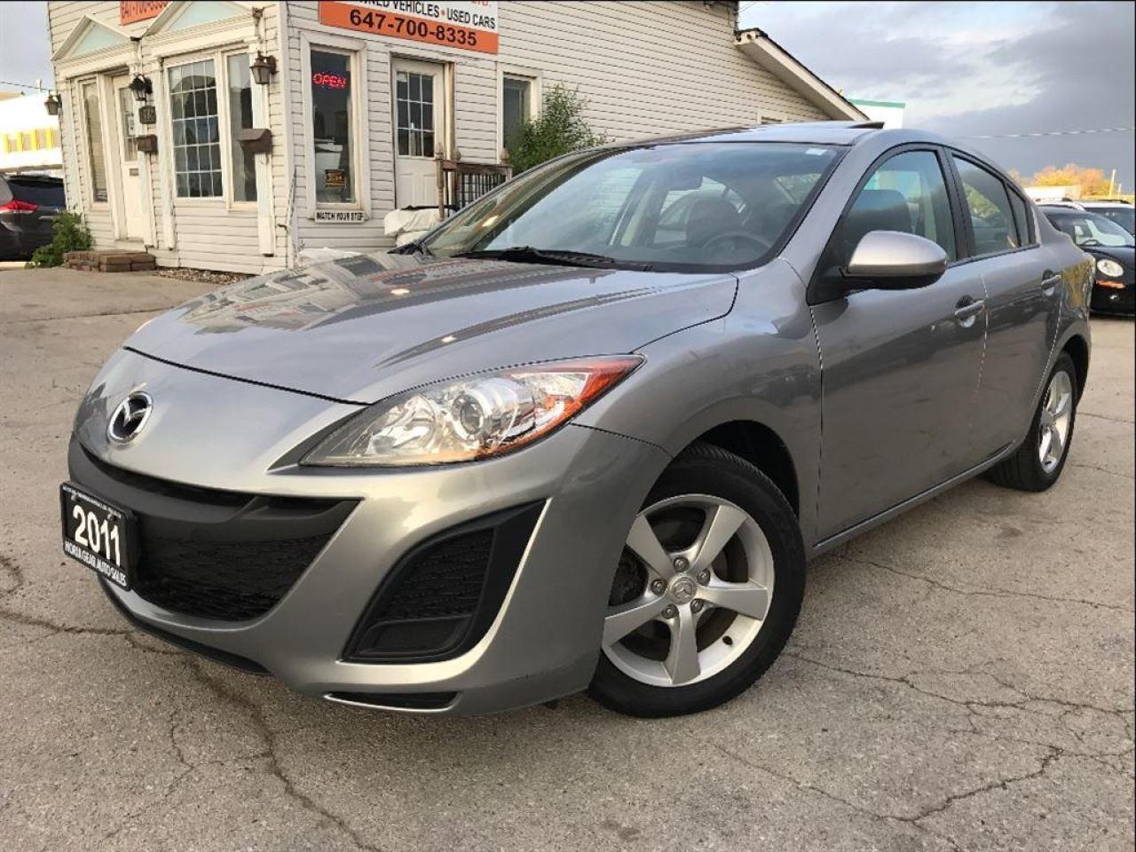 Used 2011 Mazda Mazda3 GT|Accident Free|Leather|Sunroof|Bluetooth for sale in Burlington, ON