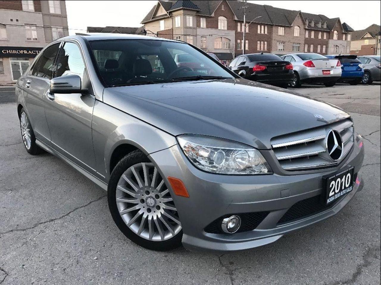 Used 2010 Mercedes-Benz C-Class |4 MATIC|Leather|Sunroof|Bluetooth for sale in Burlington, ON