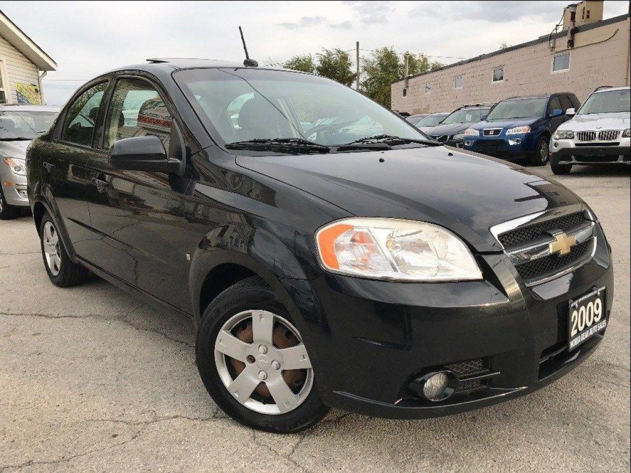 Used 2009 Chevrolet Aveo LT|Accident Free|Sunroof|Low Mileage for sale in Burlington, ON