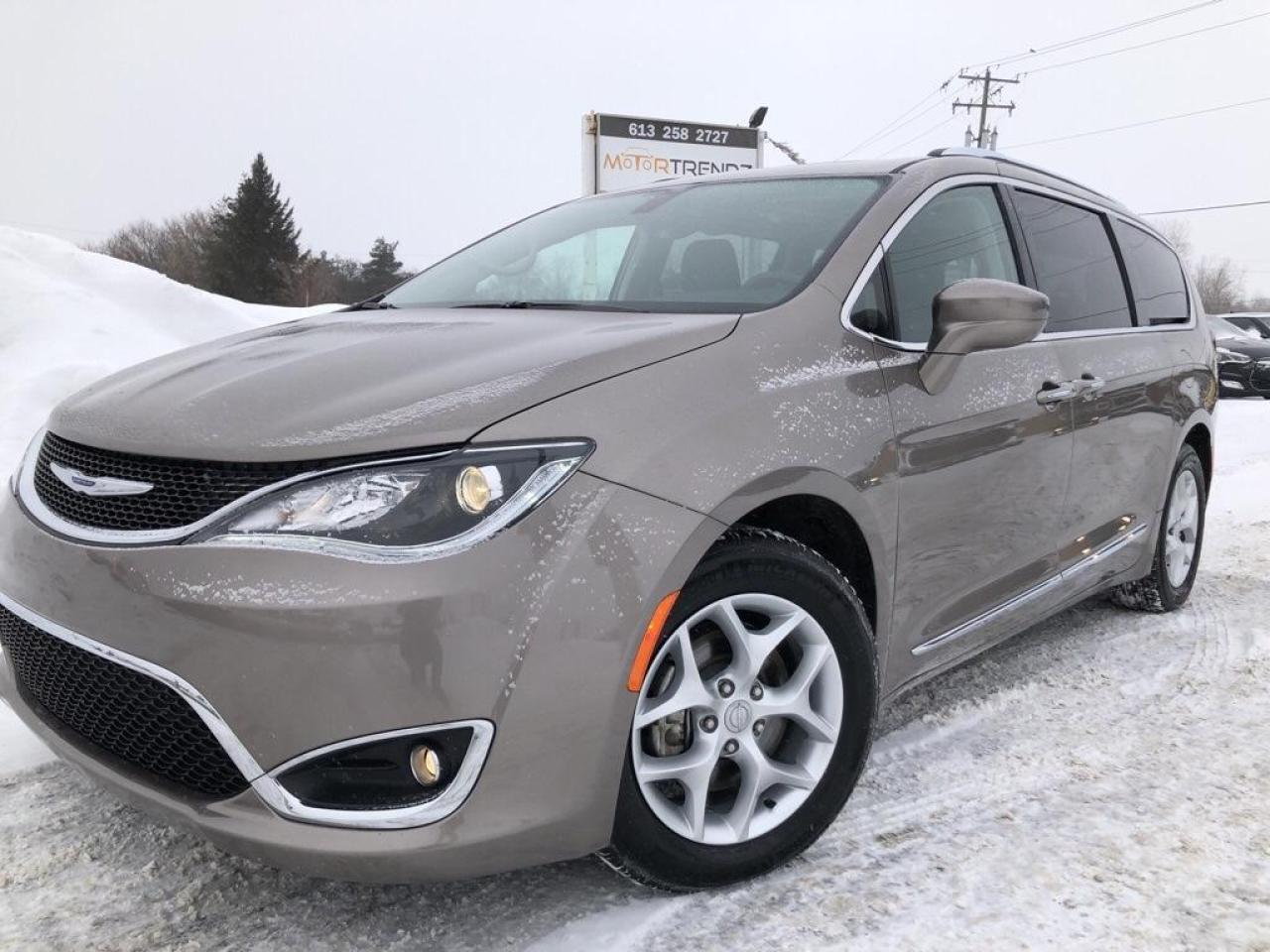 Used 2018 Chrysler Pacifica Touring-L Plus Loaded! BlueRay x2, Heated Steering, Heated 2nd Row, Panorama Roof and Leather! for sale in Mississauga, ON