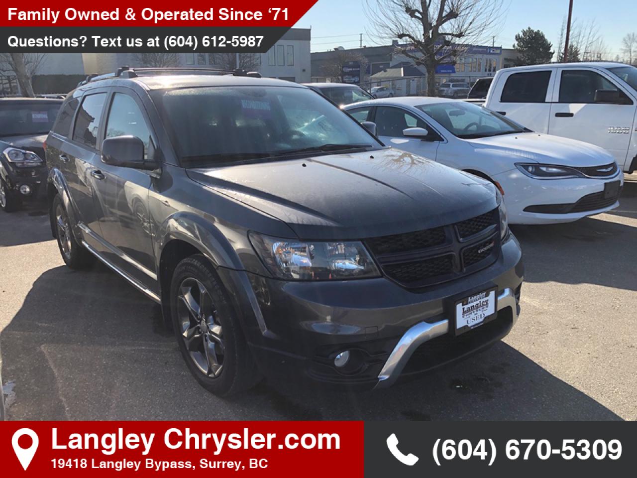 Used 2015 Dodge Journey Crossroad *CROSSROAD* *AWD* *7 PASSENGER* for sale in Mississauga, ON