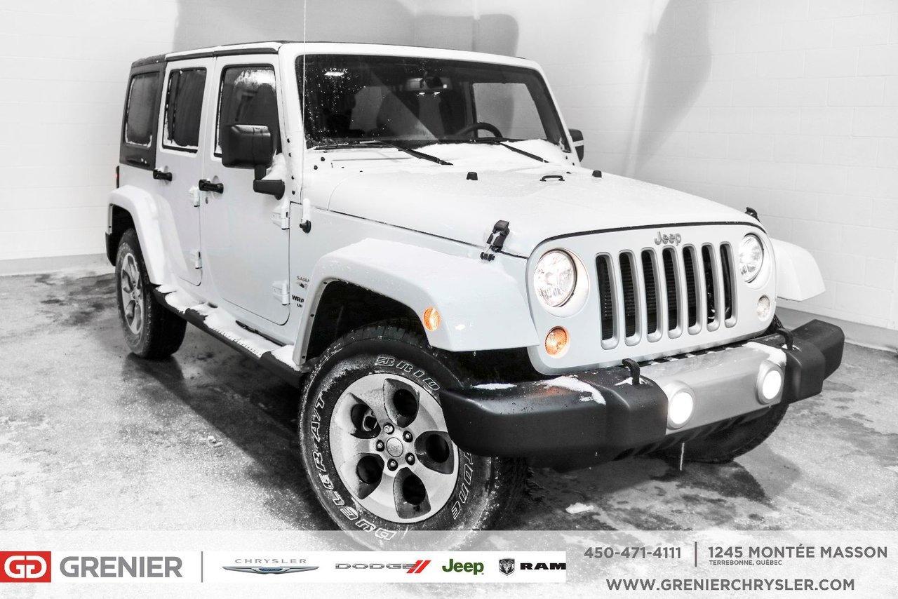 Used 2017 Jeep Wrangler Sahara + Toit Targa for sale in Mississauga, ON