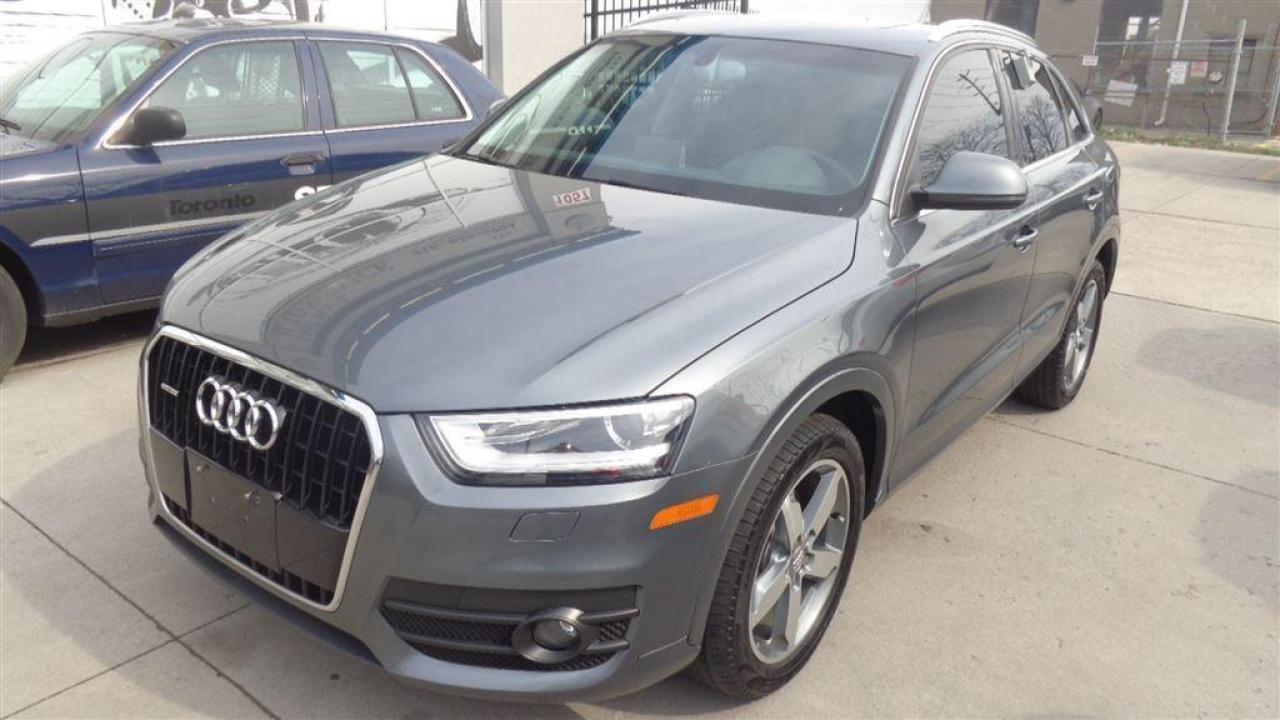 Used 2015 Audi Q3 2.0T Progressiv. LEATHER. PANO ROOF. REAR CAMERA for sale in Etobicoke, ON