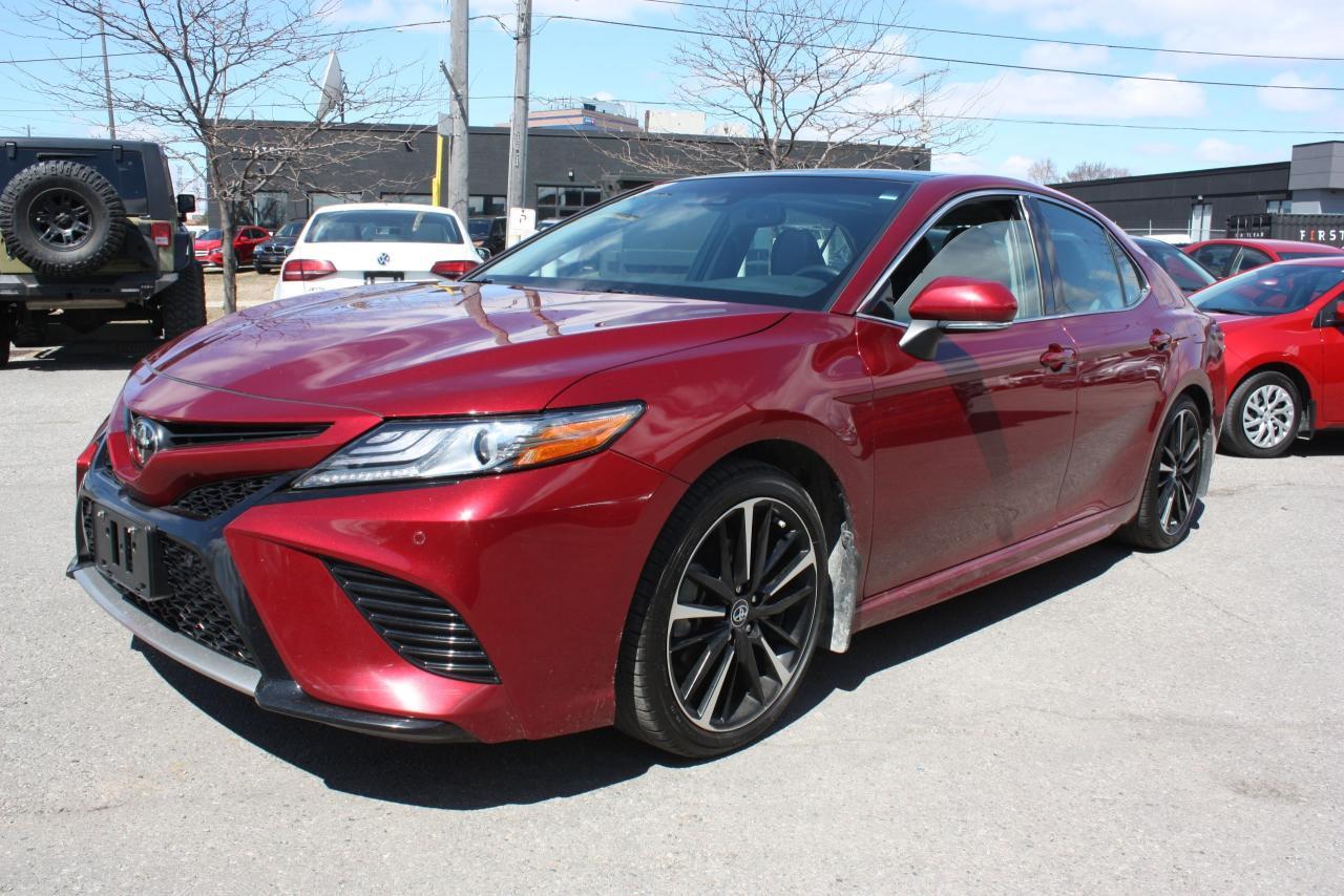 THIS 2018 TOYOTA CAMRY XSE COMES WITH FULL POWER GROUP OPTIONS, LEATHER, PANORAMIC ROOF, NAVIGATION,  BACKUP CAMERA, LANE ASSIST, BLIND SPOT ASSIST, TOUCH SCREEN DISPLAY, HEATED SEATS, AND MUCH MUCH MORE, THIS VEHICLE COMES FULLY CERTIFIED, E-TEST AND ADMIN FEES ALL INCLUDED IN THE PRICE, FOR MORE INFO PLEASE CONTACT US AT 1855-350-1313 


AT AA Canada INC. all of our vehicles come with a Safety Standard Certificate, Emission test plus HST. CARPROOF will be provided at the dealership ALL TRADE INS WELCOME. We also provide warranty packages and financing rates starting at 4.5% all credits types GOOD OR BAD CREDIT! Interested? We are here to serve you, call us at Toll free 1-855-350-1313 or 647-350-1313 email us at aacanadainc@gmail.com or visit us online at www.aacanadainc.com