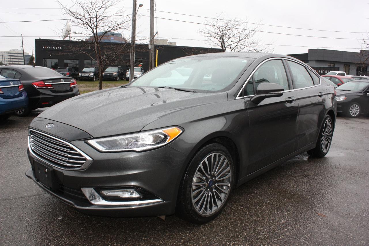 Used 2017 Ford Fusion LEATHER-SUNROOF-NAVI for sale in London, ON
