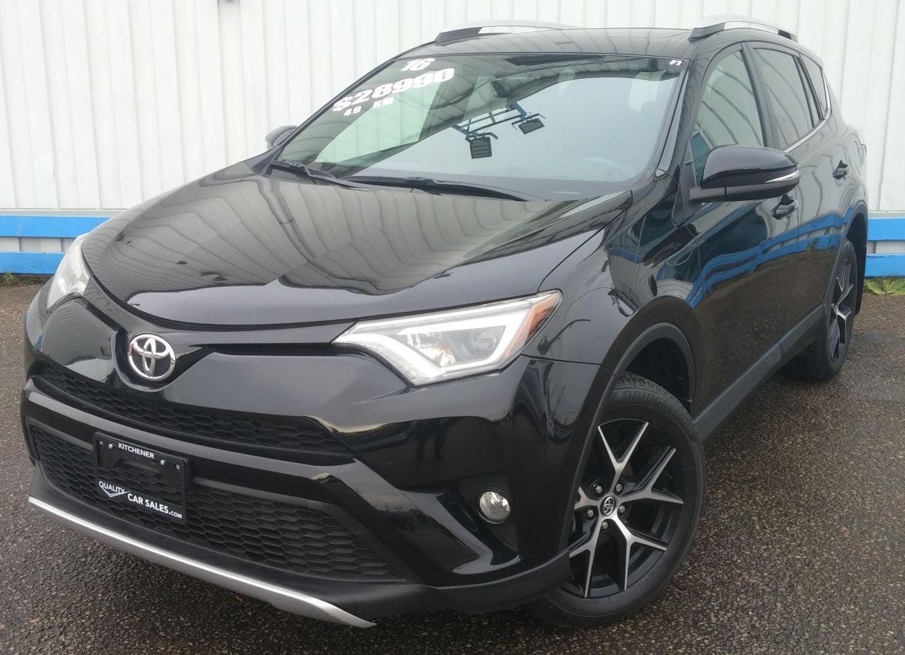 Used 2016 Toyota RAV4 SE AWD *LEATHER-SUNROOF* for sale in Kitchener, ON