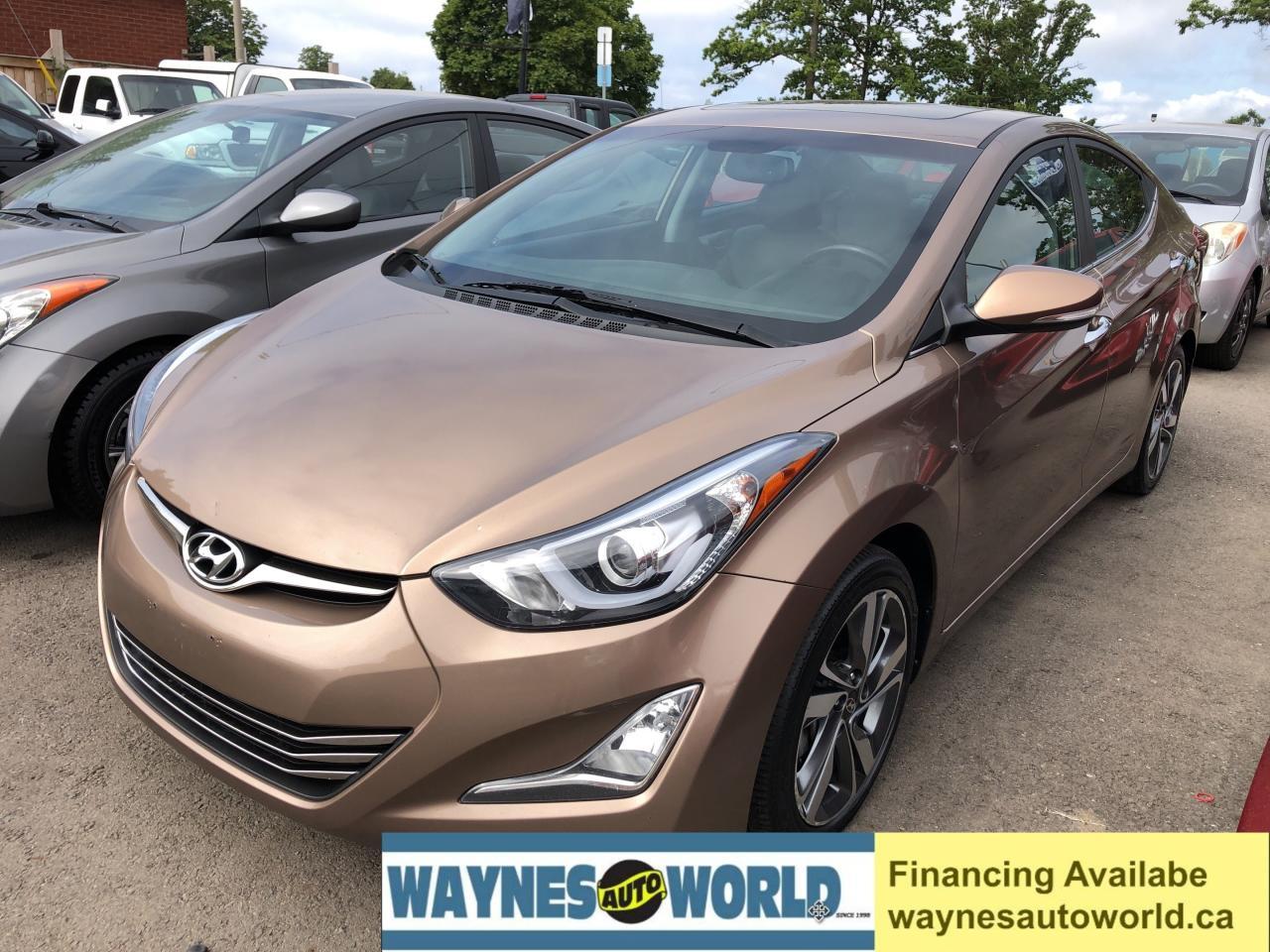 Used 2015 Hyundai Elantra Limited for sale in Hamilton, ON