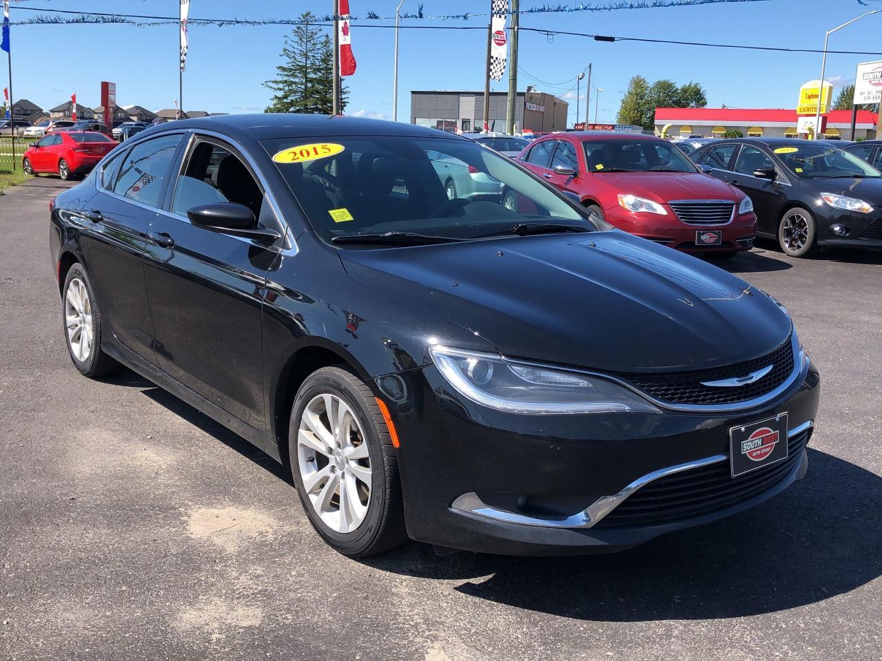 Used 2015 Chrysler 200 BACKUP CAM|HEATED SEATS|AUX for sale in London, ON