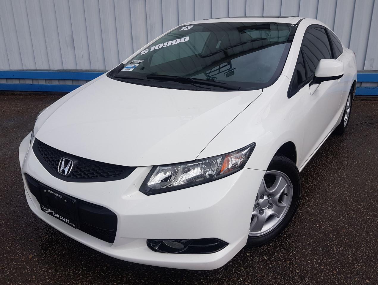 Used 2013 Honda Civic EX-L Coupe *LEATHER-SUNROOF* for sale in Saskatoon, SK