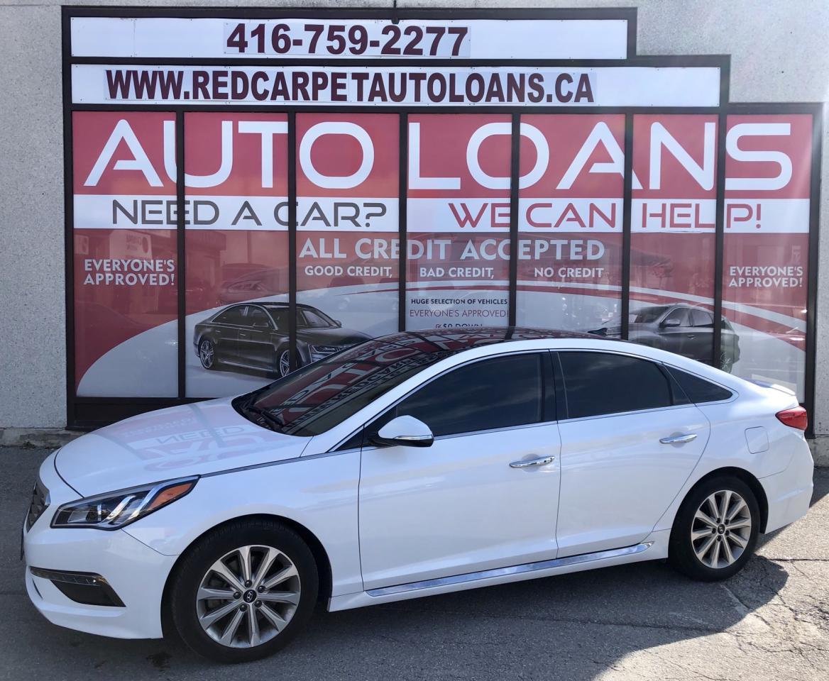 ***EASY FINANCE APPROVALS*** LEATHER-PANORAMIC ROOF-NAVI-BLUETOOTH-HEATED AND COOLED SEATS! FLAWLESS, SMOOTH, SPORTY RIDE FULL OF LUXURY. MECHANICALLY A+ DEPENDABLE, RELIABLE, COMFORTABLE, CLEAN INSIDE AND OUT. POWERFUL YET FUEL EFFICIENT ENGINE. CLASS LEADING SONATA HANDLES VERY WELL WHEN DRIVING. LOOK COOL, CLASSY AND DRIVE IN STYLE AT THE SAME TIME! 


****Make this yours today BECAUSE YOU DESERVE IT**** 



WE HAVE SKILLED AND KNOWLEDGEABLE SALES STAFF WITH MANY YEARS OF EXPERIENCE SATISFYING ALL OUR CUSTOMERS NEEDS. THEYLL WORK WITH YOU TO FIND THE RIGHT VEHICLE AND AT THE RIGHT PRICE YOU CAN AFFORD. WE GUARANTEE YOU WILL HAVE A PLEASANT SHOPPING EXPERIENCE THAT IS FUN, INFORMATIVE, HASSLE FREE AND NEVER HIGH PRESSURED. PLEASE DONT HESITATE TO GIVE US A CALL OR VISIT OUR INDOOR SHOWROOM TODAY! WERE HERE TO SERVE YOU!! 



***Financing*** 

We offer amazing financing options. Our Financing specialists can get you INSTANTLY approved for a car loan with the interest rates as low as 3.99% and $0 down (O.A.C). Additional financing fees may apply. Auto Financing is our specialty. Our experts are proud to say 100% APPLICATIONS ACCEPTED, FINANCE ANY CAR, ANY CREDIT, EVEN NO CREDIT! Its FREE TO APPLY and Our process is fast & easy. We can often get YOU AN approval and deliver your NEW car the SAME DAY. 


***Price*** 

FRONTIER FINE CARS is known to be one of the most competitive dealerships within the Greater Toronto Area providing high quality vehicles at low price points. Prices are subject to change without notice. All prices are price of the vehicle plus HST & Licensing. 


***Trade***

 Have a trade? Well take it! We offer free appraisals for our valued clients that would like to trade in their old unit in for a new one. 


***About us*** 

Frontier fine cars, offers a huge selection of vehicles in an immaculate INDOOR showroom. Our goal is to provide our customers WITH quality vehicles AT EXCELLENT prices with IMPECCABLE customer service. 


Not only do we sell vehicles, we always sell peace of mind! 


Buy with confidence and call today 1-877-437-6074 or email us to book a test drive now! frontierfinecars@hotmail.com 


Located @ 1261 Kennedy Rd Unit a in Scarborough 


***NO REASONABLE OFFERS REFUSED*** 


Thank you for your consideration & we look forward to putting you in your next vehicle! 



Serving used cars Toronto, Scarborough, Pickering, Ajax, Oshawa, Whitby, Markham, Richmond Hill, Vaughn, Woodbridge, Mississauga, Trenton, Peterborough, Lindsay, Bowmanville, Oakville, Stouffville, Uxbridge, Sudbury, Thunder Bay,Timmins, Sault Ste. Marie, London, Kitchener, Brampton, Cambridge, Georgetown, St Catherines, Bolton, Orangeville, Hamilton, North York, Etobicoke, Kingston, Barrie, North Bay, Huntsville, Orillia