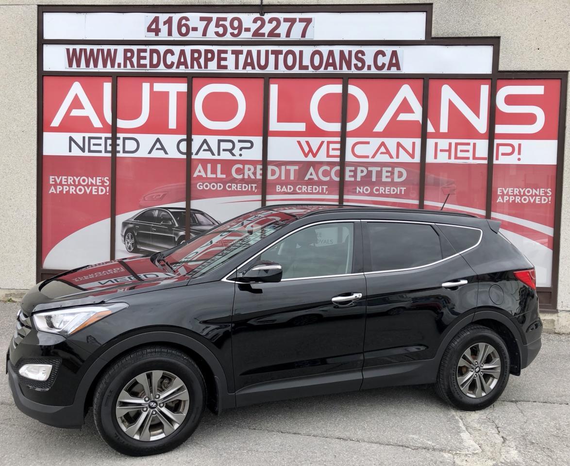 ***EASY FINANCE APPROVALS***NO ACCIDENTS***AWD-LEATHER-PANO ROOF-BLUETOOTH-BACK UP CAM AND MORE! THE 2015 SANTA FE IS A FRIENDLY, APPROACHABLE CROSSOVER THAT CONSUMES FEUL POLITELY, BUT IT CAN ALSO BE LOADED UP WITH LUXURY AND TECHNOLOGY AND DRIVES LIKE A MILLION BUCKS. SLICKLY STYLED AND REFINED.  LOVE AT FIRST SIGHT! ABSOLUTELY FLAWLESS, SMOOTH, SPORTY RIDE. MECHANICALLY A+ DEPENDABLE, RELIABLE, COMFORTABLE, CLEAN INSIDE AND OUT.  


****Make this yours today BECAUSE YOU DESERVE IT**** 



WE HAVE SKILLED AND KNOWLEDGEABLE SALES STAFF WITH MANY YEARS OF EXPERIENCE SATISFYING ALL OUR CUSTOMERS NEEDS. THEYLL WORK WITH YOU TO FIND THE RIGHT VEHICLE AND AT THE RIGHT PRICE YOU CAN AFFORD. WE GUARANTEE YOU WILL HAVE A PLEASANT SHOPPING EXPERIENCE THAT IS FUN, INFORMATIVE, HASSLE FREE AND NEVER HIGH PRESSURED. PLEASE DONT HESITATE TO GIVE US A CALL OR VISIT OUR INDOOR SHOWROOM TODAY! WERE HERE TO SERVE YOU!! 



***Financing*** 

We offer amazing financing options. Our Financing specialists can get you INSTANTLY approved for a car loan with the interest rates as low as 3.99% and $0 down (O.A.C). Additional financing fees may apply. Auto Financing is our specialty. Our experts are proud to say 100% APPLICATIONS ACCEPTED, FINANCE ANY CAR, ANY CREDIT, EVEN NO CREDIT! Its FREE TO APPLY and Our process is fast & easy. We can often get YOU AN approval and deliver your NEW car the SAME DAY. 


***Price*** 

FRONTIER FINE CARS is known to be one of the most competitive dealerships within the Greater Toronto Area providing high quality vehicles at low price points. Prices are subject to change without notice. All prices are price of the vehicle plus HST & Licensing. 


***Trade***

 Have a trade? Well take it! We offer free appraisals for our valued clients that would like to trade in their old unit in for a new one. 


***About us*** 

Frontier fine cars, offers a huge selection of vehicles in an immaculate INDOOR showroom. Our goal is to provide our customers WITH quality vehicles AT EXCELLENT prices with IMPECCABLE customer service. 


Not only do we sell vehicles, we always sell peace of mind! 


Buy with confidence and call today 1-877-437-6074 or email us to book a test drive now! frontierfinecars@hotmail.com 


Located @ 1261 Kennedy Rd Unit a in Scarborough 


***NO REASONABLE OFFERS REFUSED*** 


Thank you for your consideration & we look forward to putting you in your next vehicle! 



Serving used cars Toronto, Scarborough, Pickering, Ajax, Oshawa, Whitby, Markham, Richmond Hill, Vaughn, Woodbridge, Mississauga, Trenton, Peterborough, Lindsay, Bowmanville, Oakville, Stouffville, Uxbridge, Sudbury, Thunder Bay,Timmins, Sault Ste. Marie, London, Kitchener, Brampton, Cambridge, Georgetown, St Catherines, Bolton, Orangeville, Hamilton, North York, Etobicoke, Kingston, Barrie, North Bay, Huntsville, Orillia