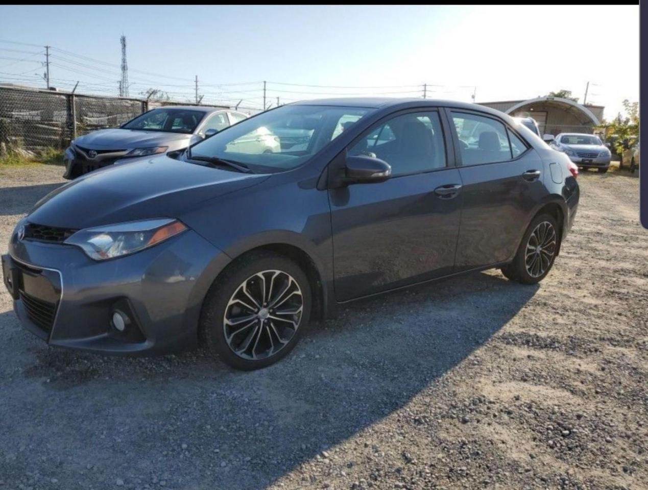Used 2015 Toyota Corolla S TECH PKG LEATHER ROOF ALLOY for sale in Milton, ON