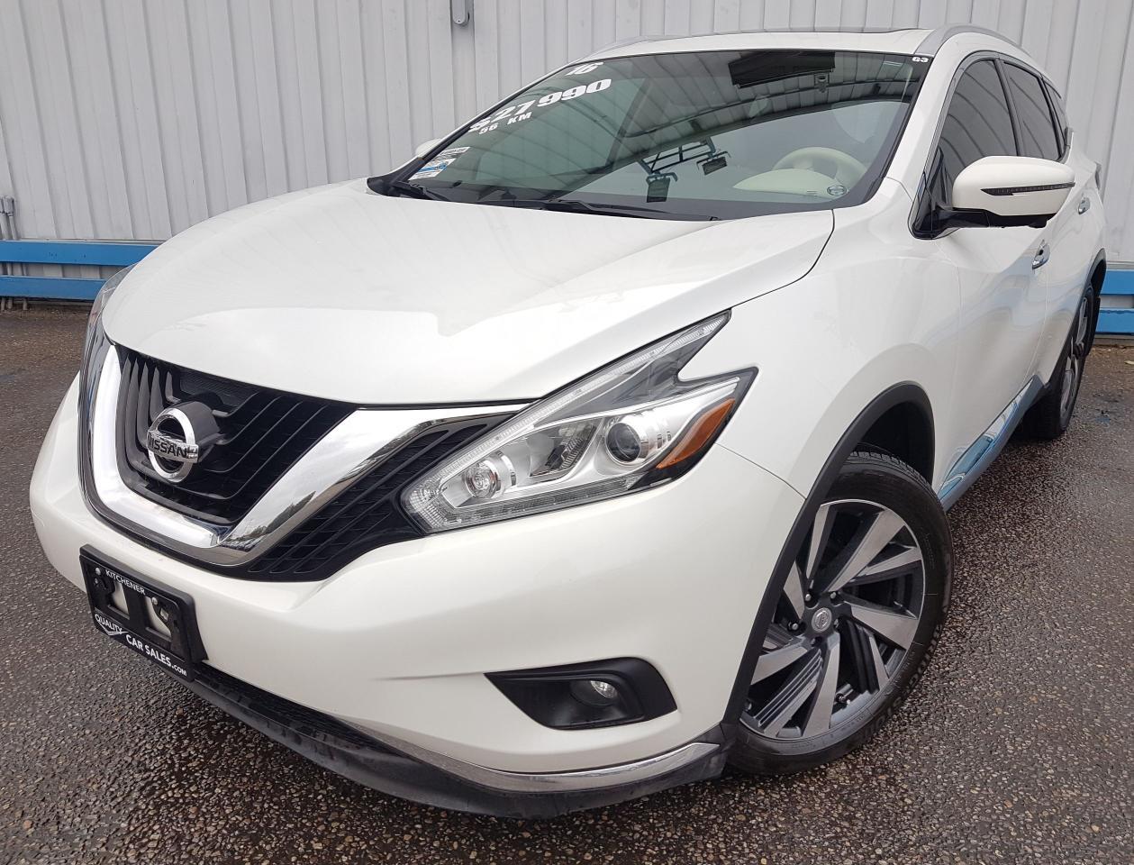 Used 2016 Nissan Murano Platinum AWD *NAVIGATION* for sale in Welland, ON