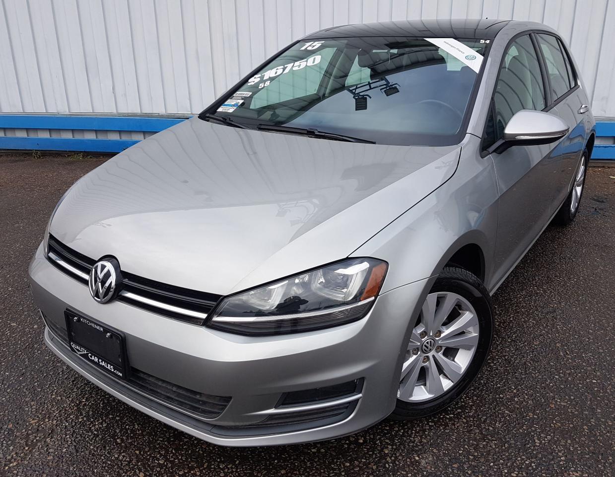 Used 2015 Volkswagen Golf TSI Comfortline *LEATHER-SUNROOF* for sale in Welland, ON