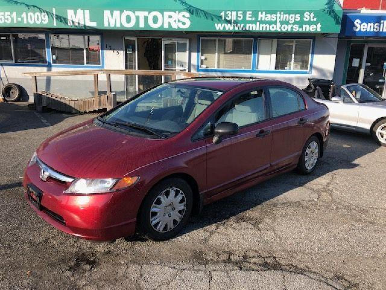 Used 2006 Honda Civic DX-G for sale in Vancouver, BC