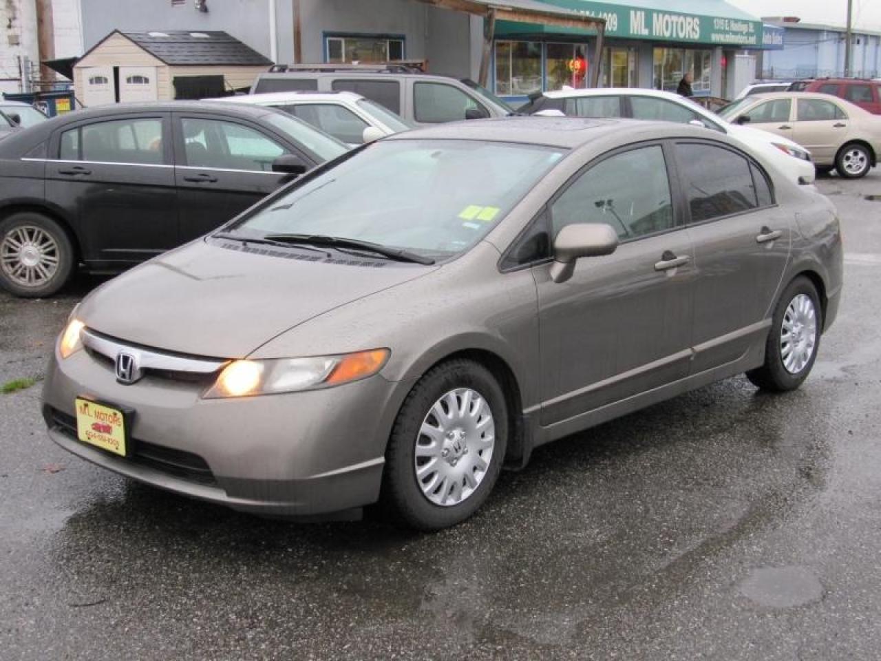 Used 2008 Honda Civic LX for sale in Vancouver, BC
