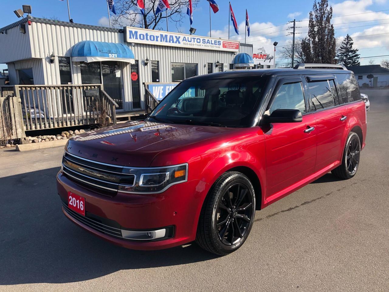 Used 2016 Ford Flex Limited- AWD-Accident Free for sale in Stoney Creek, ON