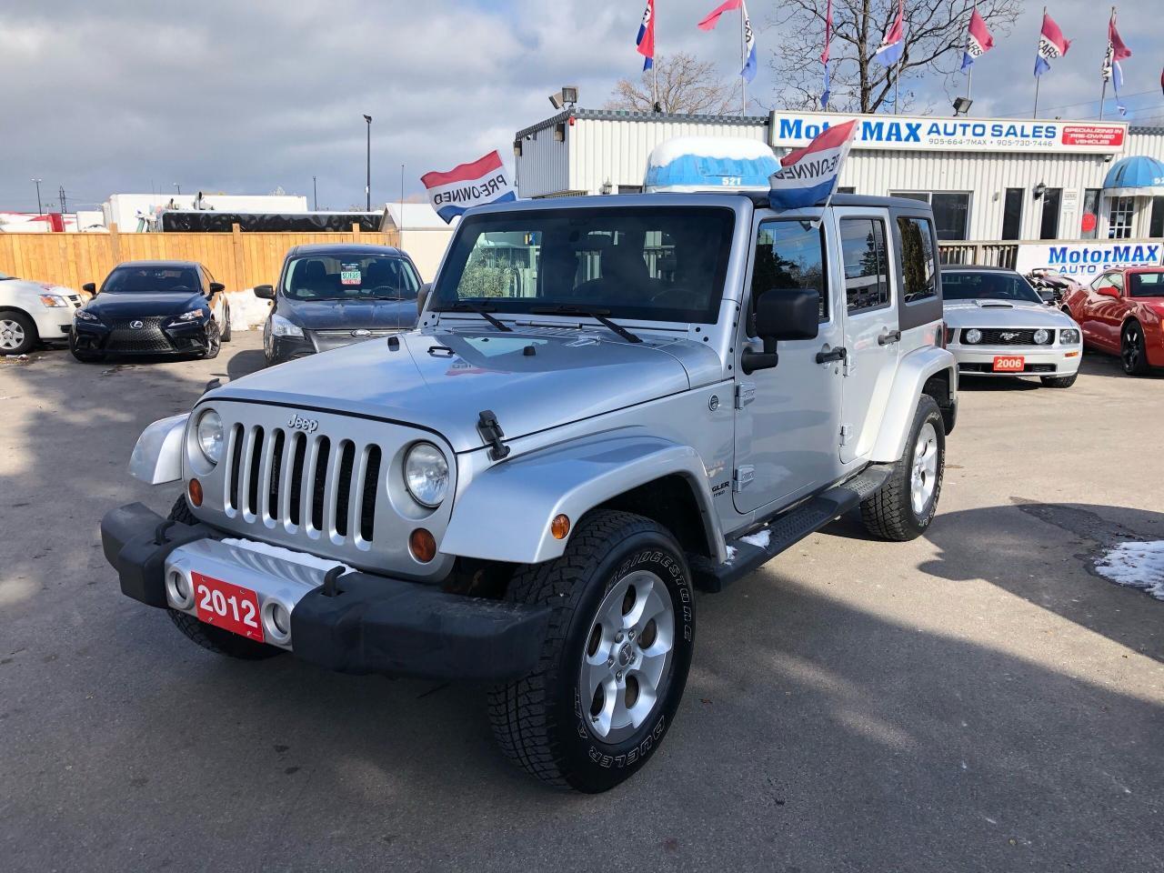 Used 2012 Jeep Wrangler Sahara- 4x4- ACCIDENT FREE for sale in Stoney Creek, ON