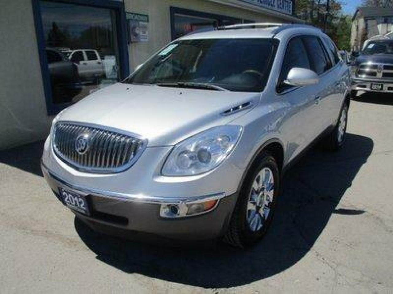 Used 2012 Buick Enclave ALL-WHEEL DRIVE PREMIUM EDITION 7 PASSENGER 3.6L - V6.. CAPTAINS.. 3RD ROW.. LEATHER.. HEATED/AC SEATS.. BACK-UP CAMERA.. BOSE AUDIO.. DUAL DVD.. for sale in Truro, NS