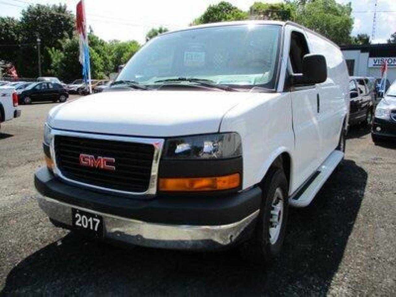 Used 2017 GMC Savana 3/4 TON CARGO MOVING 2 PASSENGER 4.8L - V8..FACTORY WARRANTY.. REG-CARGO AREA.. AUX INPUT.. TOW SUPPORT for sale in Truro, NS