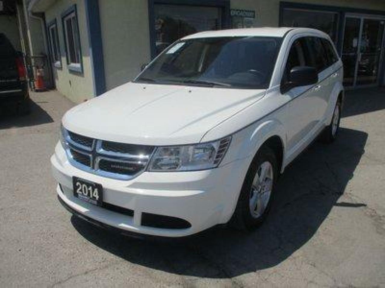 Used 2014 Dodge Journey FAMILY MOVING SE EDITION 7 PASSENGER 2.4L - DOHC.. MIDDLE BENCH.. THIRD ROW.. BLUETOOTH SYSTEM.. KEYLESS ENTRY & START.. TOUCH SCREEN DISPLAY.. for sale in Truro, NS