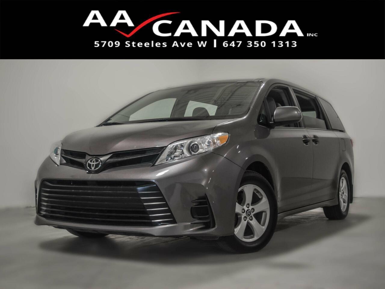 <p>2018 Toyota Sienna. white on Grey interior, power windows, power locks, power mirrors, backup camera, keyless entry and much more</p><p>&nbsp;</p><p>AA CANADA INC IS LOCATED AT 5709 Steeles Ave W. North York, ON, M9L1S7. We are a local family dealership established since 2001. We bring all of our customers not only the finest selection of used premium vehicles, but also the most outstanding customer service.</p><p>WE APPROVE EVERYONE from all different credit ratings! We offer our customers the industries most competitive financing rates, starting as low as 4.99% OAC*.&nbsp; -&nbsp; Also to insure the fullest customer satisfaction we carry a great line of premium warranties, suitable for any budget! All vehicles can be certified for an additional cost of $595</p><p>Our customers can take advantage of our high evaluation appraisal on all TRADE - IN vehicles! Come in, call us, or email your inquiries today!Toll free : 1-855-350-1313Direct : 647-350-1313Email : aacanadainc@gmail.comWebsite : http://www.aacanadainc.ca&nbsp;</p><p>&nbsp;</p>