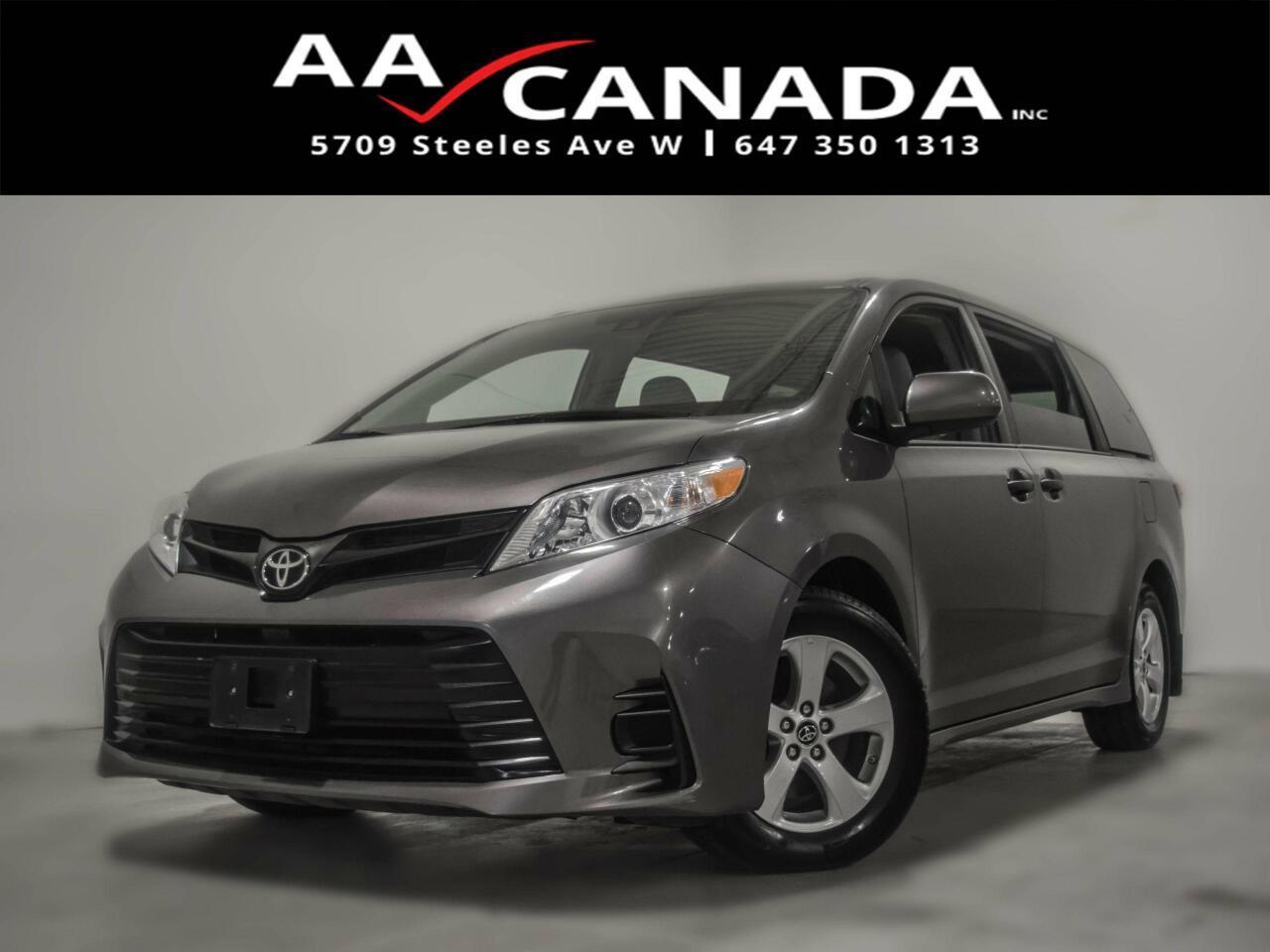 <p>2018 Toyota Sienna. grey on Grey interior, power windows, power locks, power mirror, steering wheel controls, Lane keep assist, backup camera, keyless entry and much more</p><p><br></p><p>AA CANADA INC IS LOCATED AT 5709 Steeles Ave W. North York, ON, M9L1S7. We are a local family dealership established since 2001. We bring all of our customers not only the finest selection of used premium vehicles, but also the most outstanding customer service.</p><p>WE APPROVE EVERYONE from all different credit ratings! We offer our customers the industries most competitive financing rates, starting as low as 4.99% OAC*.&nbsp; -&nbsp; Also to insure the fullest customer satisfaction we carry a great line of premium warranties, suitable for any budget! All vehicles can be certified for an additional cost of $595</p><p>Our customers can take advantage of our high evaluation appraisal on all TRADE - IN vehicles! Come in, call us, or email your inquiries today!Toll free : 1-855-350-1313Direct : 647-350-1313Email : aacanadainc@gmail.comWebsite : http://www.aacanadainc.ca&nbsp;</p>