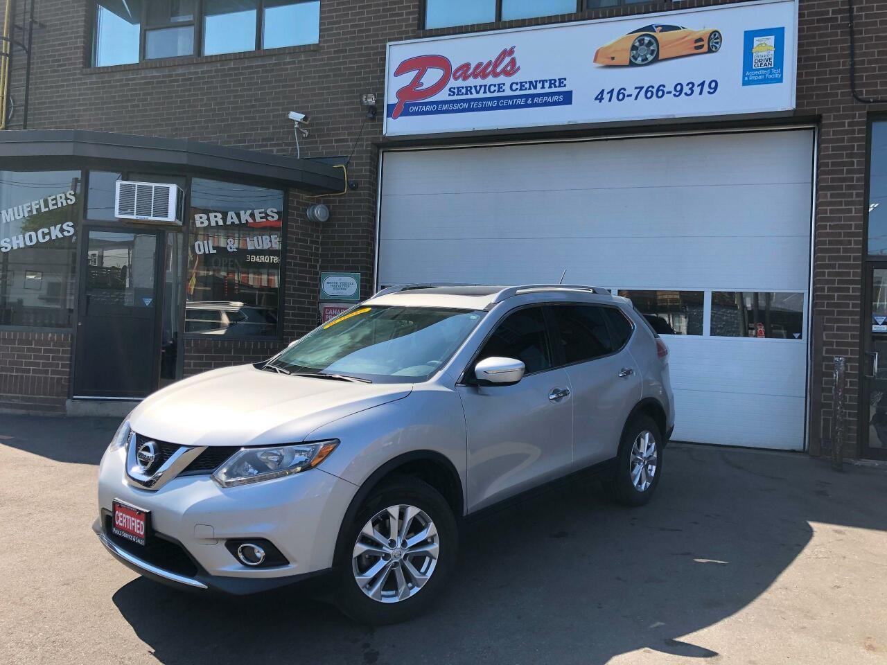 Used 2015 Nissan Rogue SV-AWD-BLUETOOTH-BACKUP CAMERA-SUNROOF*CERTIFIED* for sale in York, ON