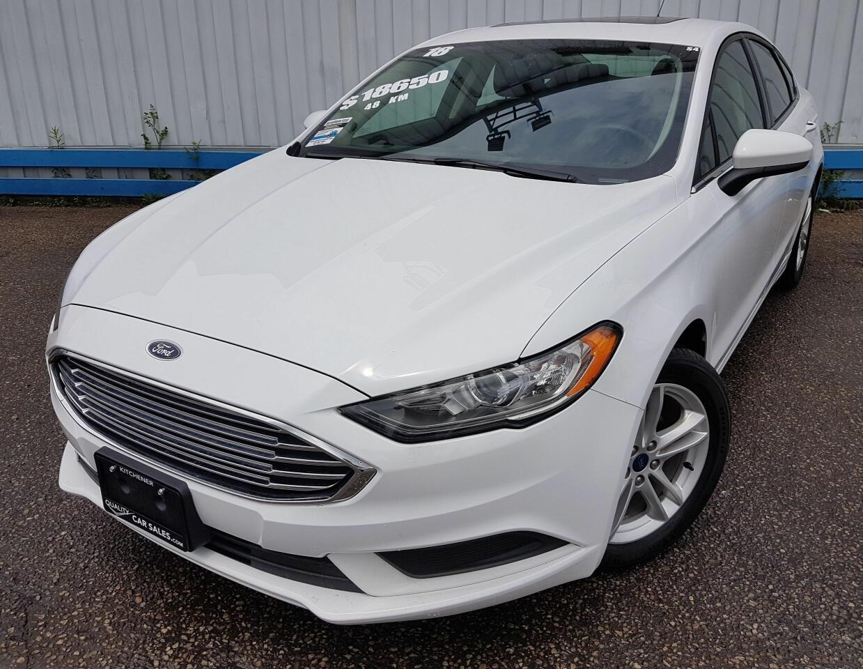 Used 2018 Ford Fusion SE *SUNROOF* for sale in Niagara Falls, ON