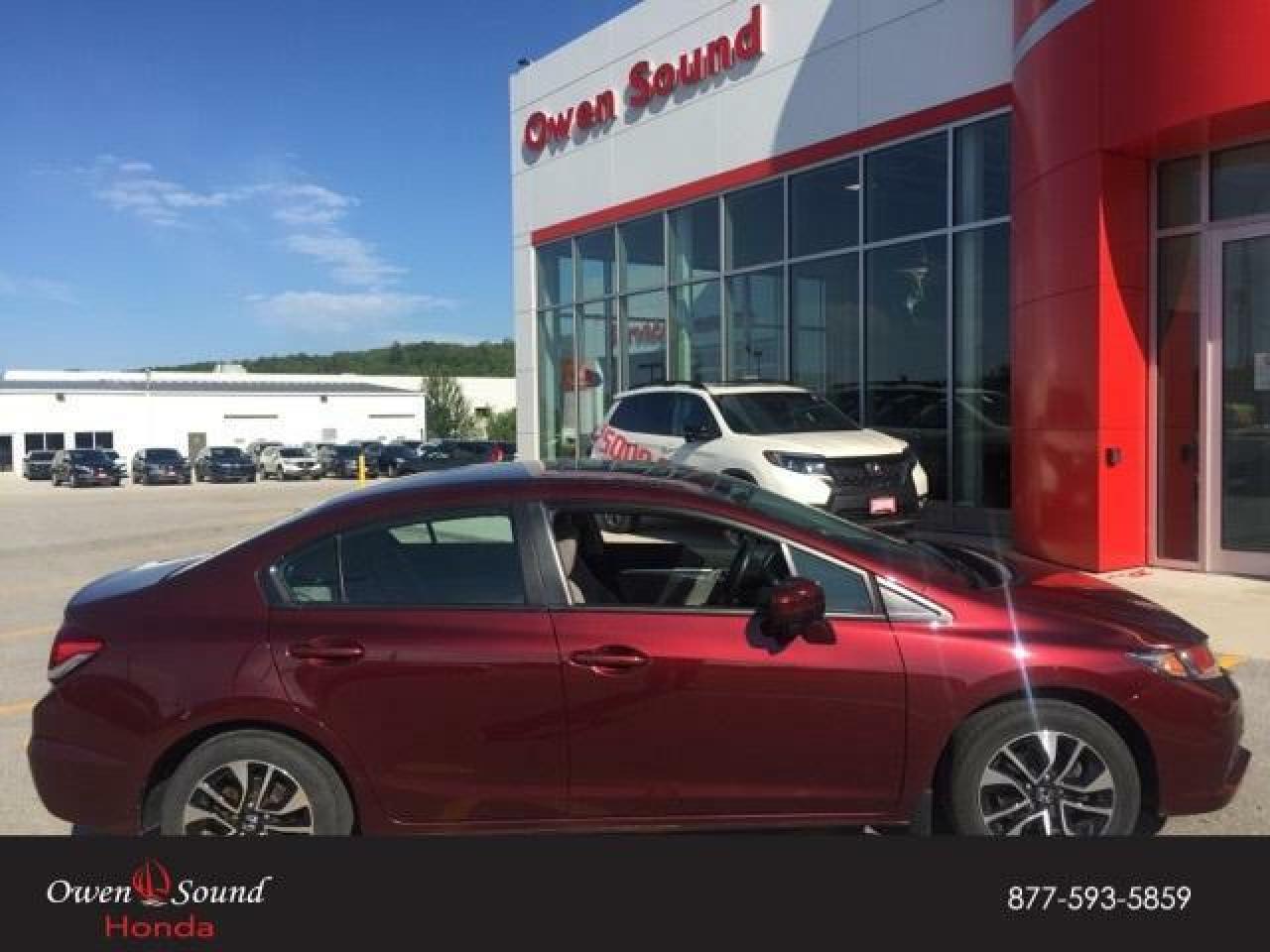 Used 2014 Honda Civic Sedan Ex for sale in Owen Sound, ON