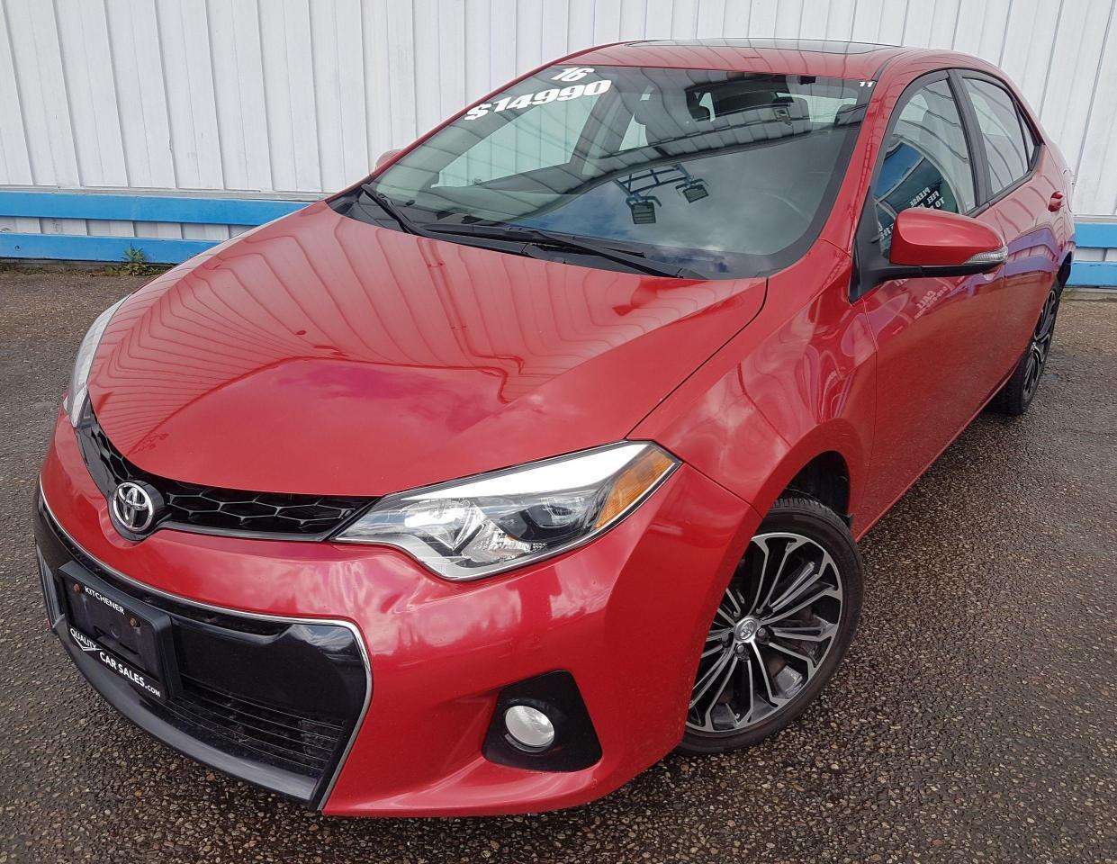 Used 2016 Toyota Corolla S *LEATHER-SUNROOF* for sale in Oakville, ON