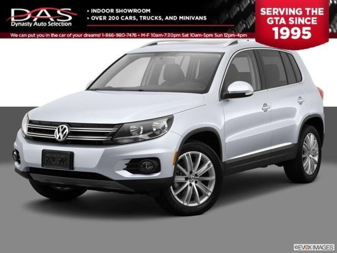 Used 2014 Volkswagen Tiguan PREMIUM AWD PANORAMIC SUNROOF/LEATHER for sale in North York, ON