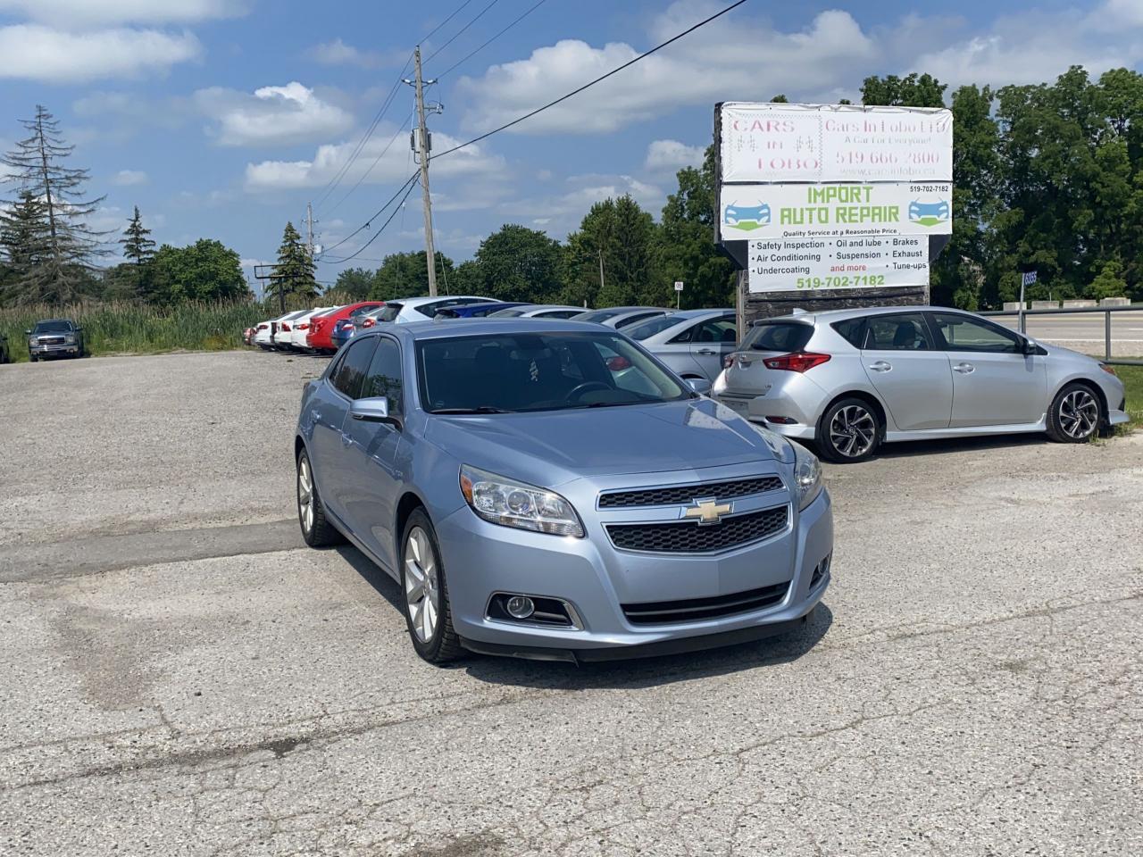 Used 2013 Chevrolet Malibu LT for sale in Komoka, ON