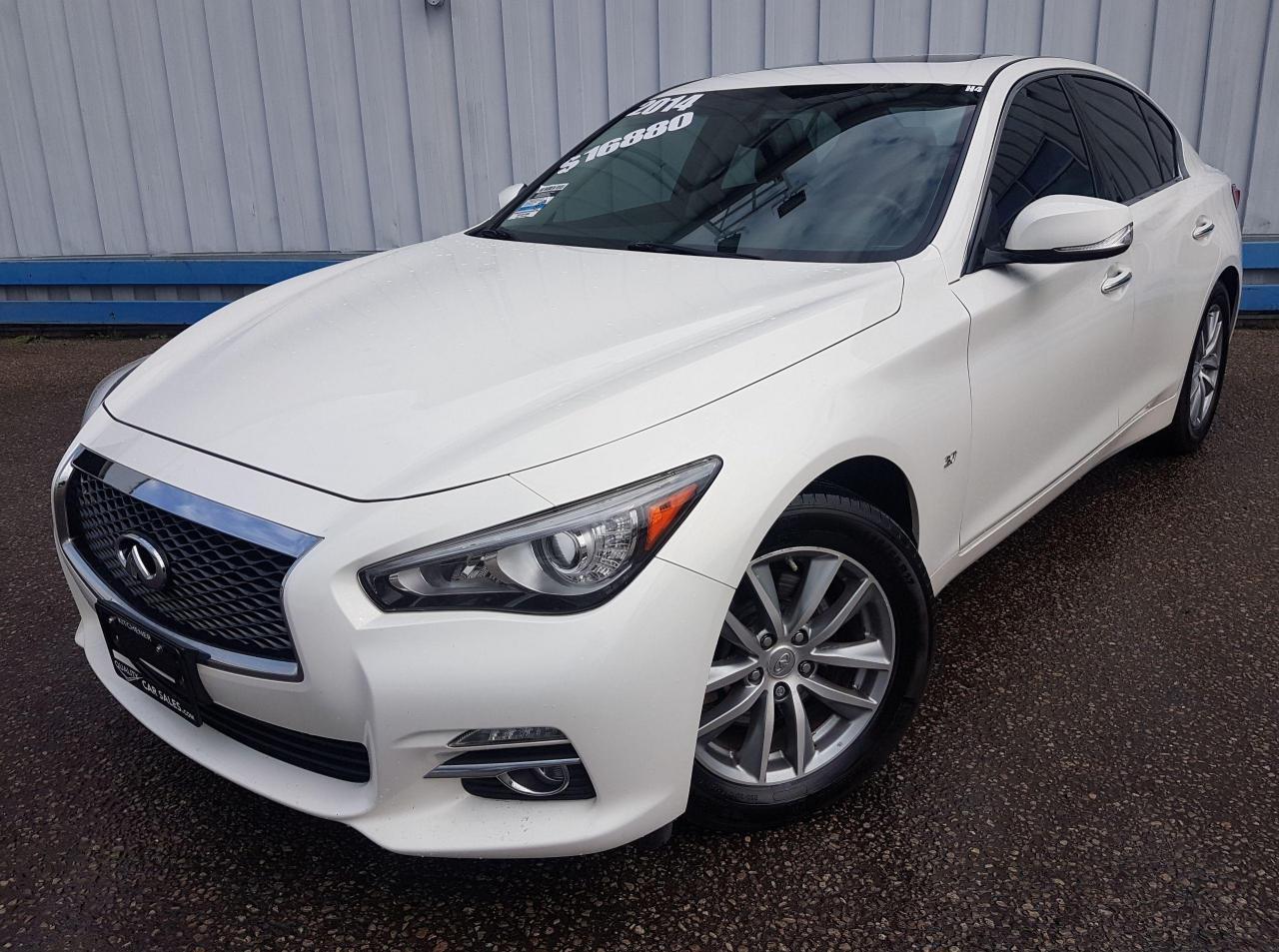 Used 2014 Infiniti Q50 AWD *LEATHER-SUNROOF-NAVIGATION* for sale in Calgary, AB